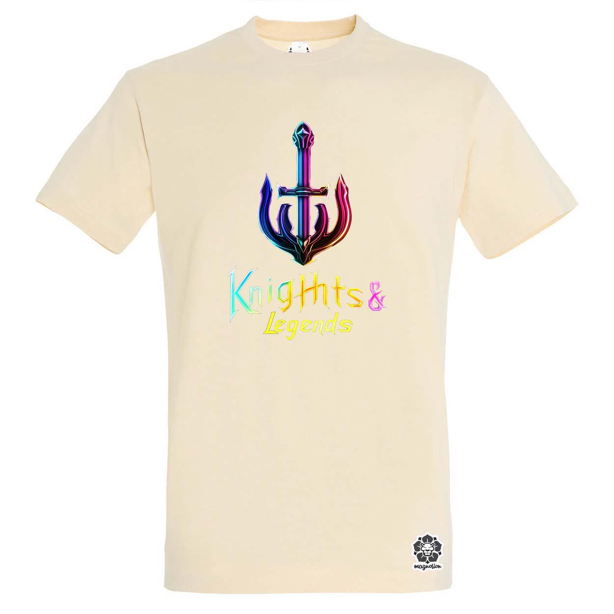 Knights and legends v3 egyedi póló 