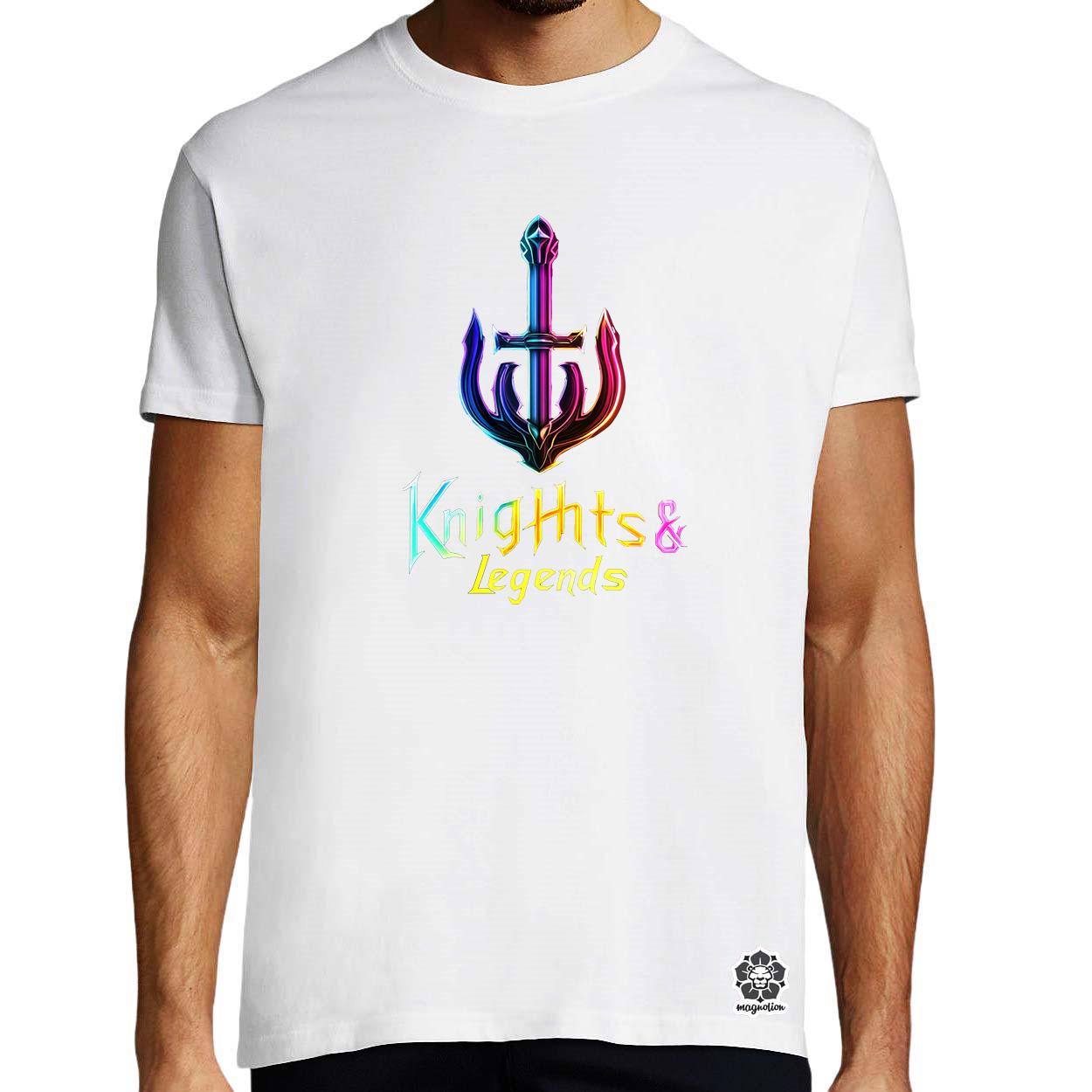Knights and legends v3 egyedi póló 
