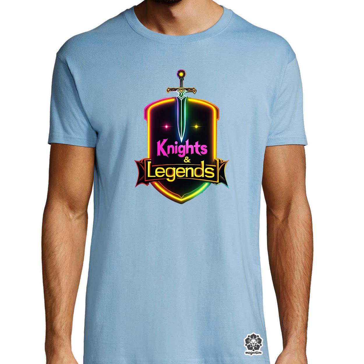 Knights and legends v6 egyedi póló 