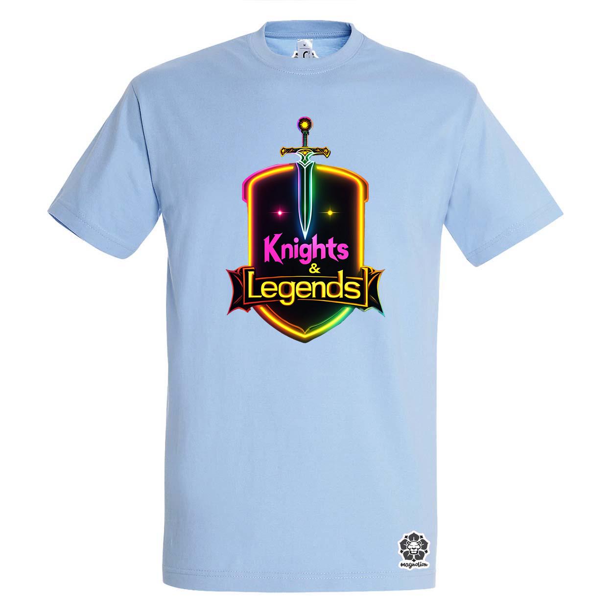 Knights and legends v6 egyedi póló 