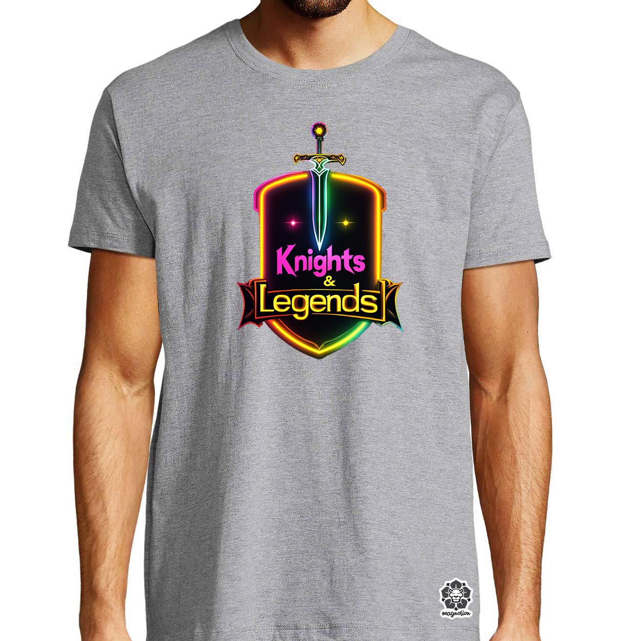 Knights and legends v6 egyedi póló 