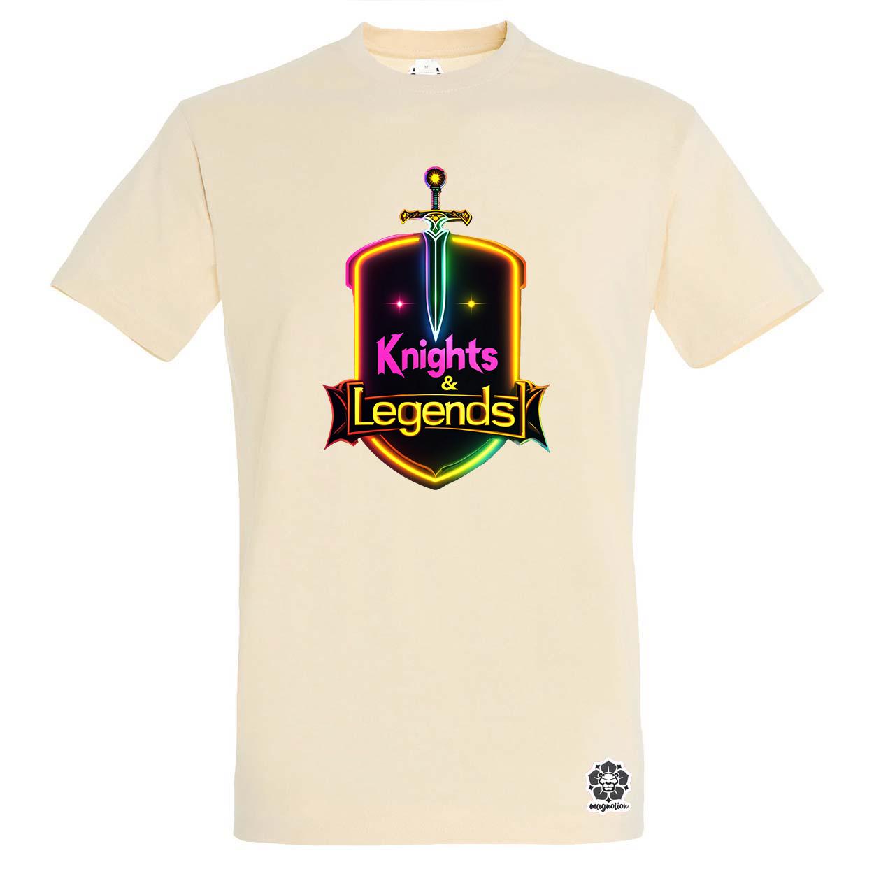 Knights and legends v6 egyedi póló 