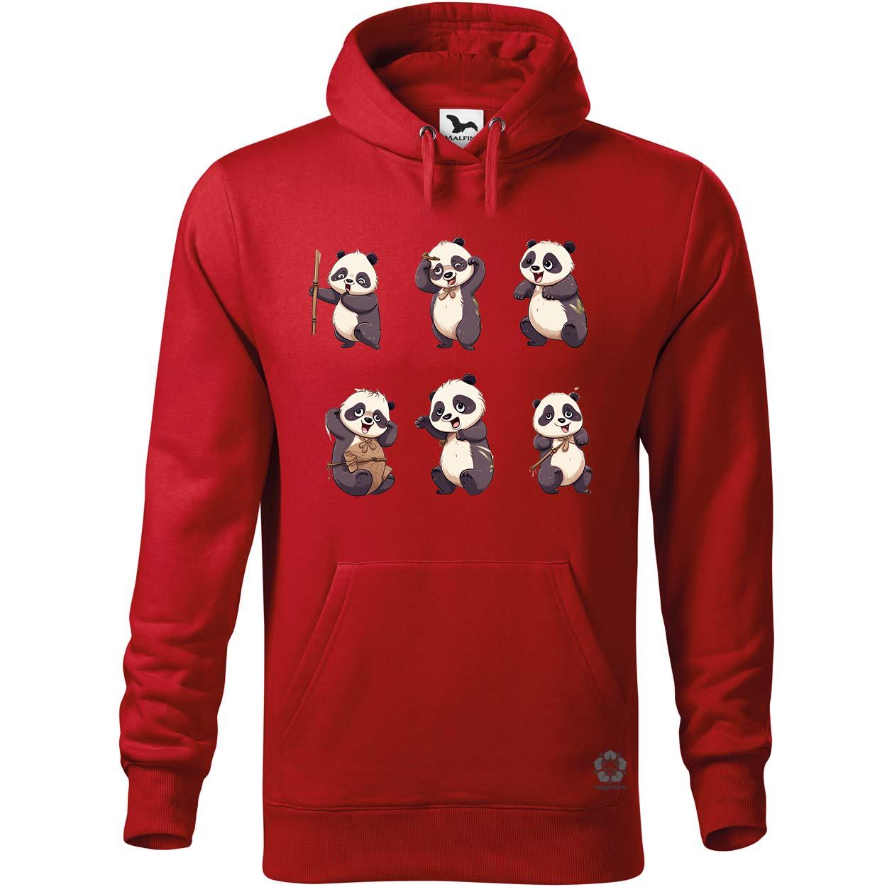 Panda kollázs v2 egyedi  pulóver 