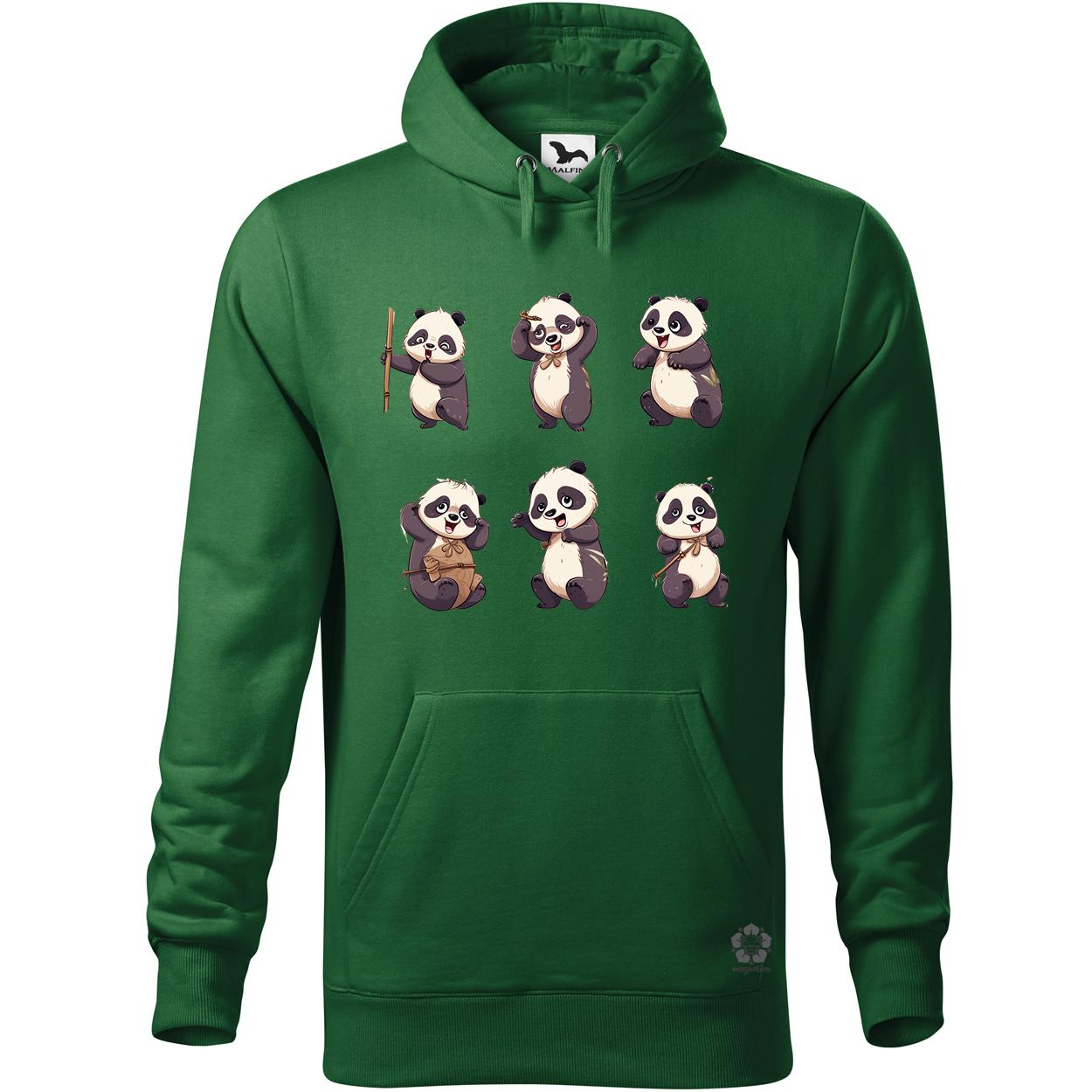 Panda kollázs v2 egyedi  pulóver 