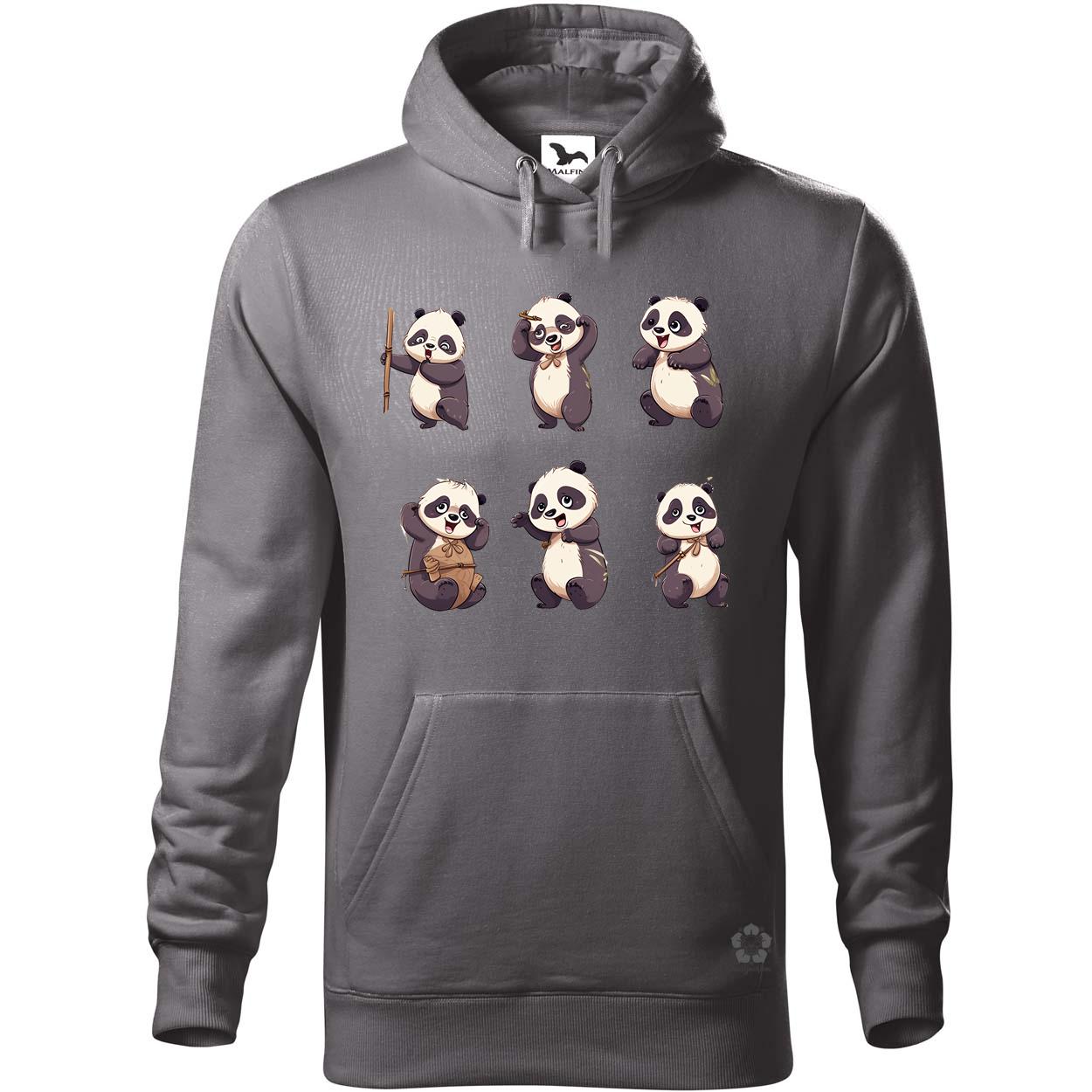 Panda kollázs v2 egyedi  pulóver 