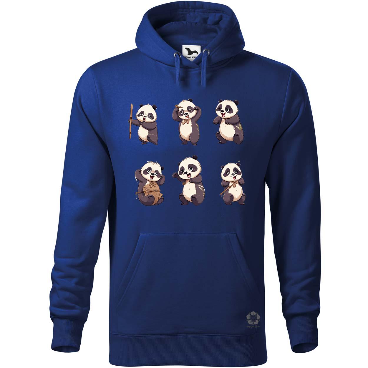 Panda kollázs v2 egyedi  pulóver 