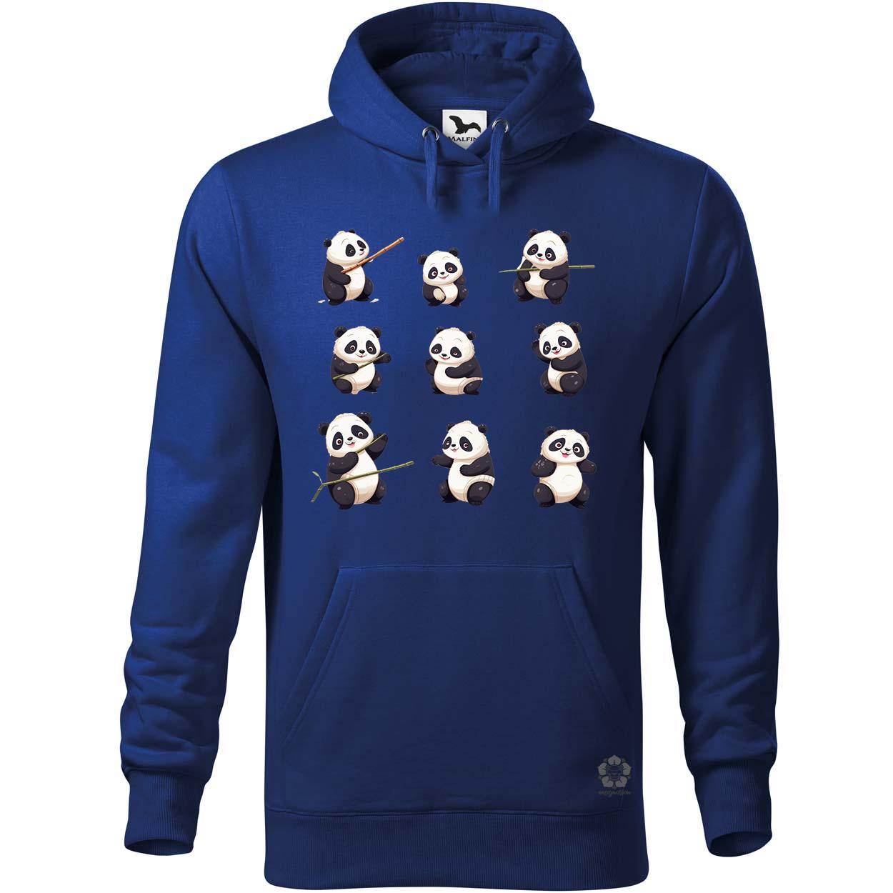 Panda kollázs v3 egyedi  pulóver 