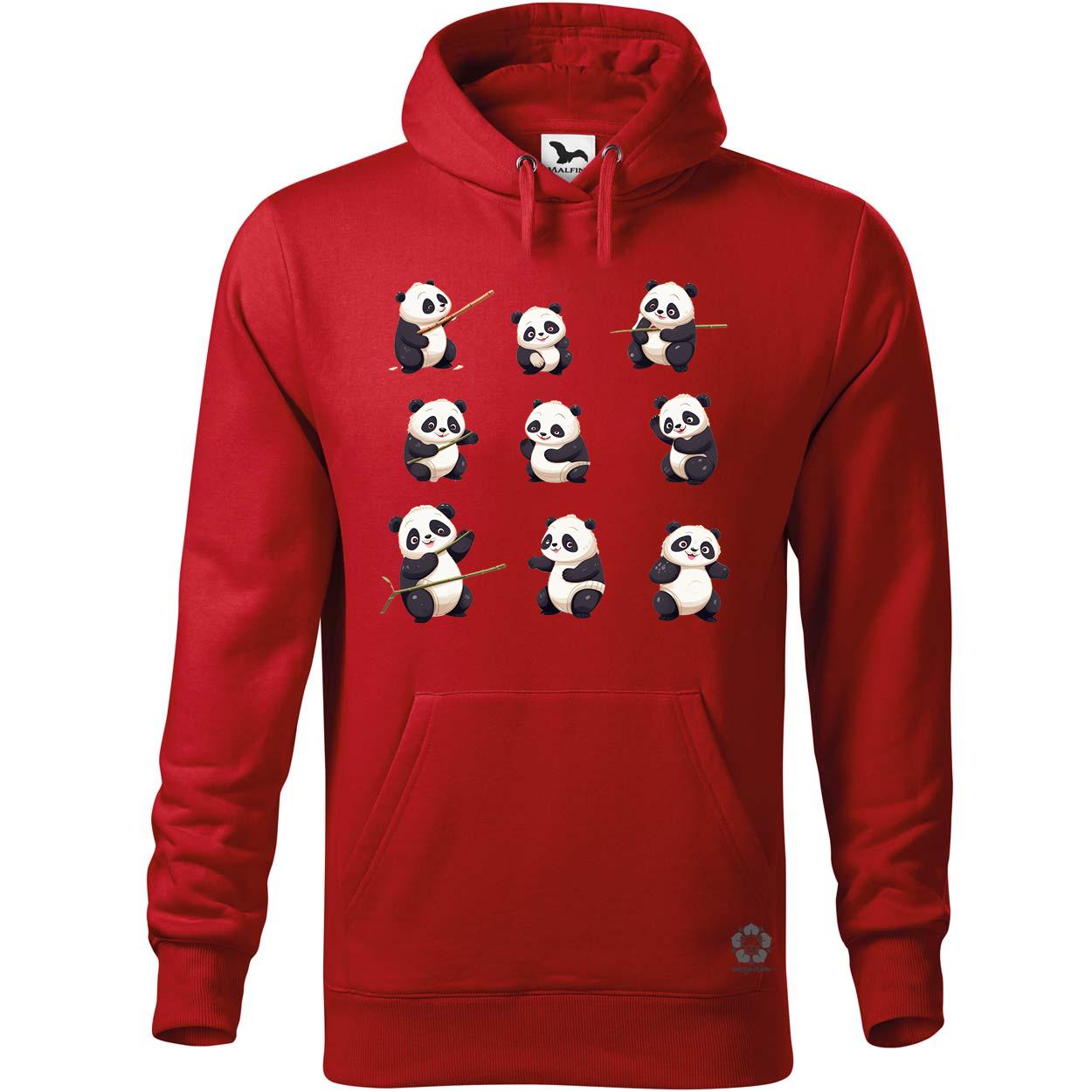 Panda kollázs v3 egyedi  pulóver 