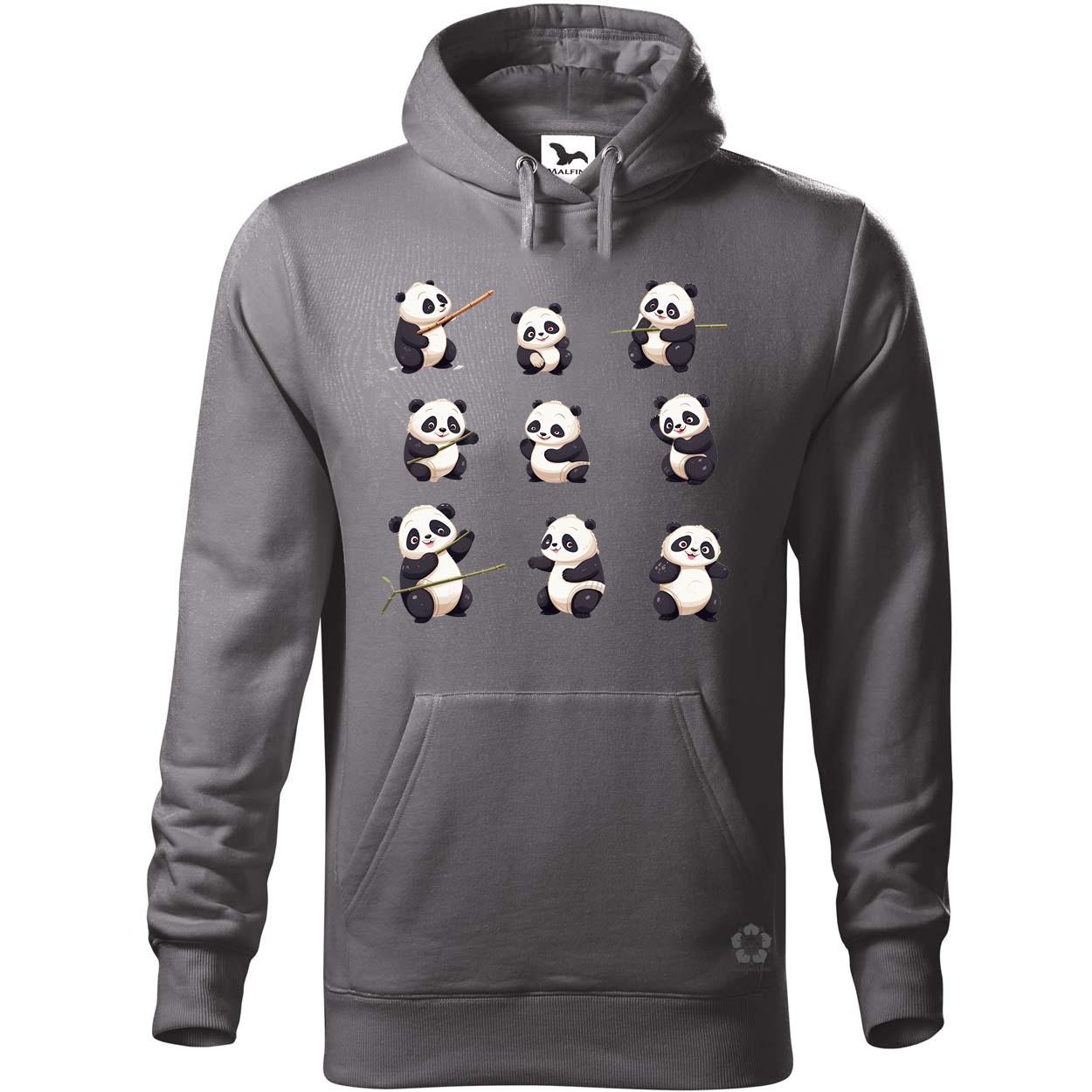 Panda kollázs v3 egyedi  pulóver 