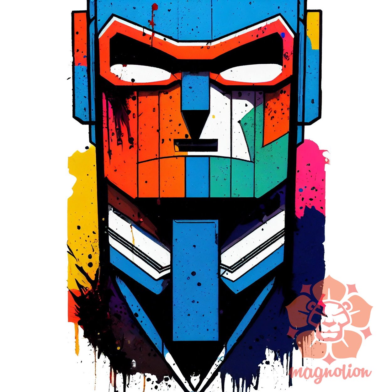 Autobot art egyedi póló 