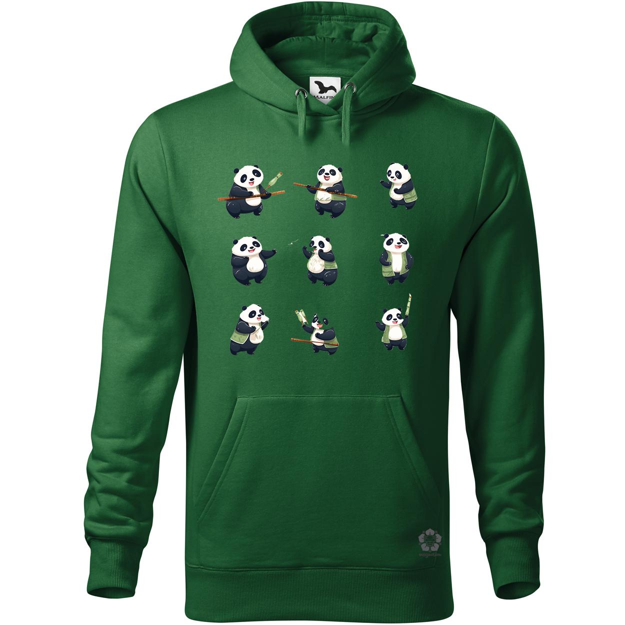 Panda kollázs v4 egyedi  pulóver 