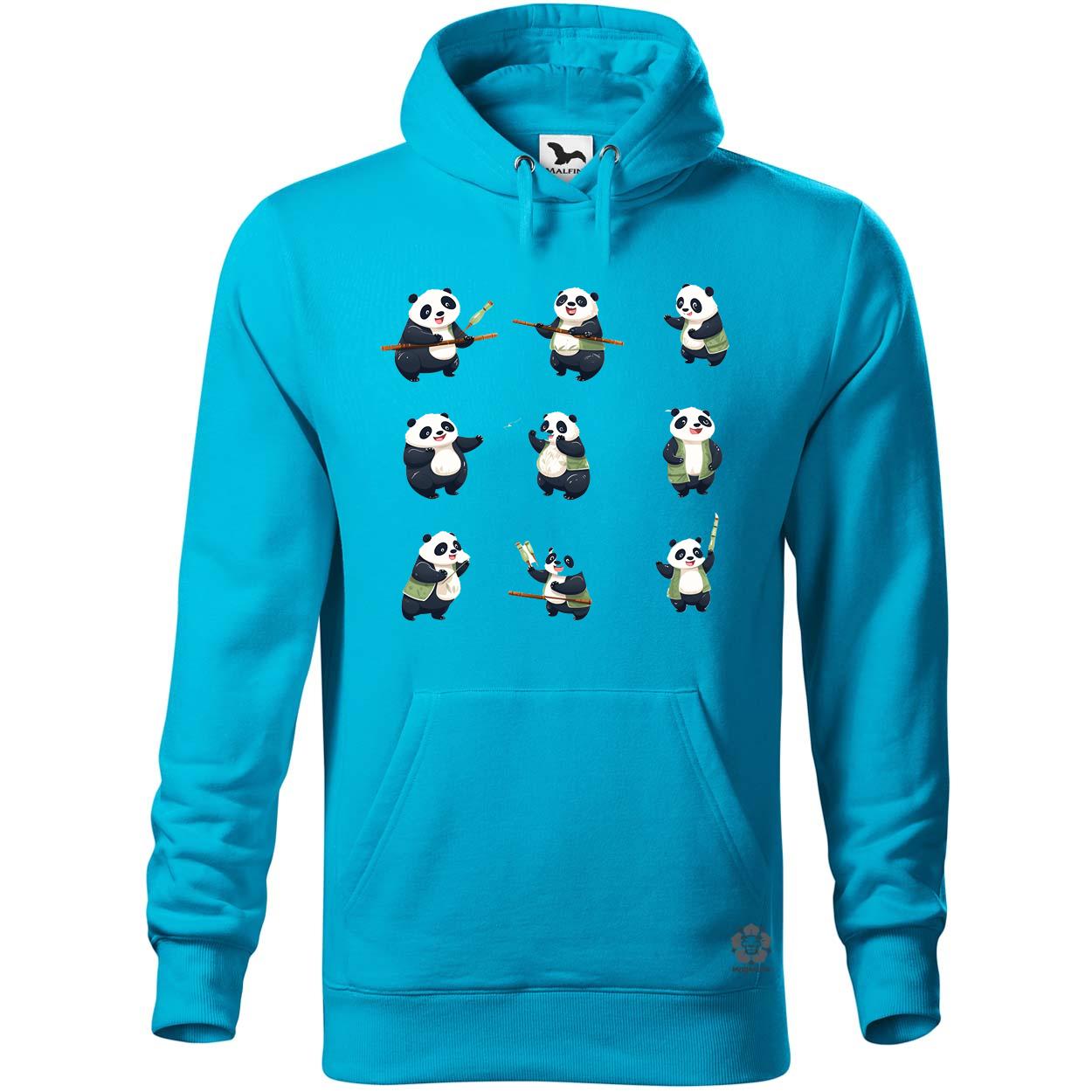 Panda kollázs v4 egyedi  pulóver 