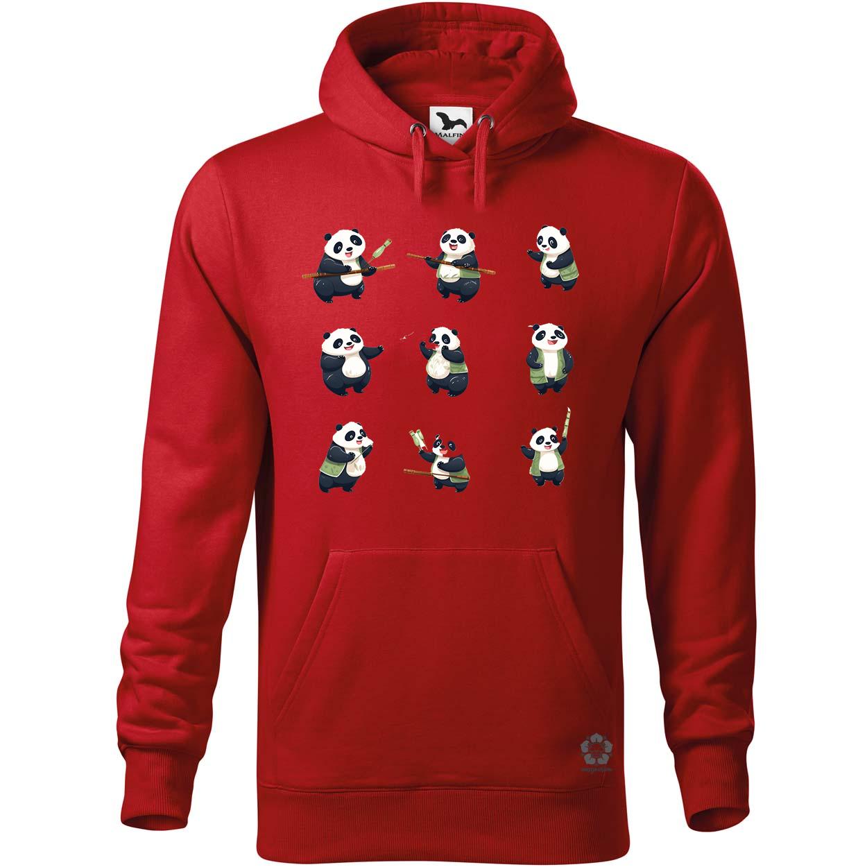 Panda kollázs v4 egyedi  pulóver 