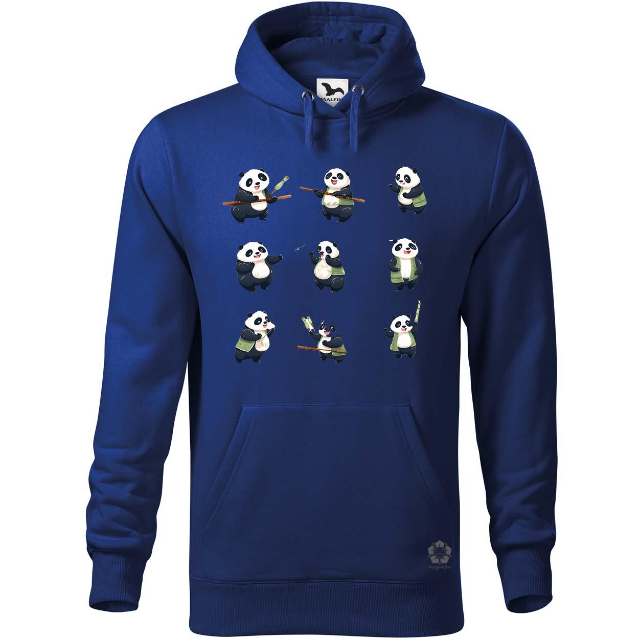 Panda kollázs v4 egyedi  pulóver 
