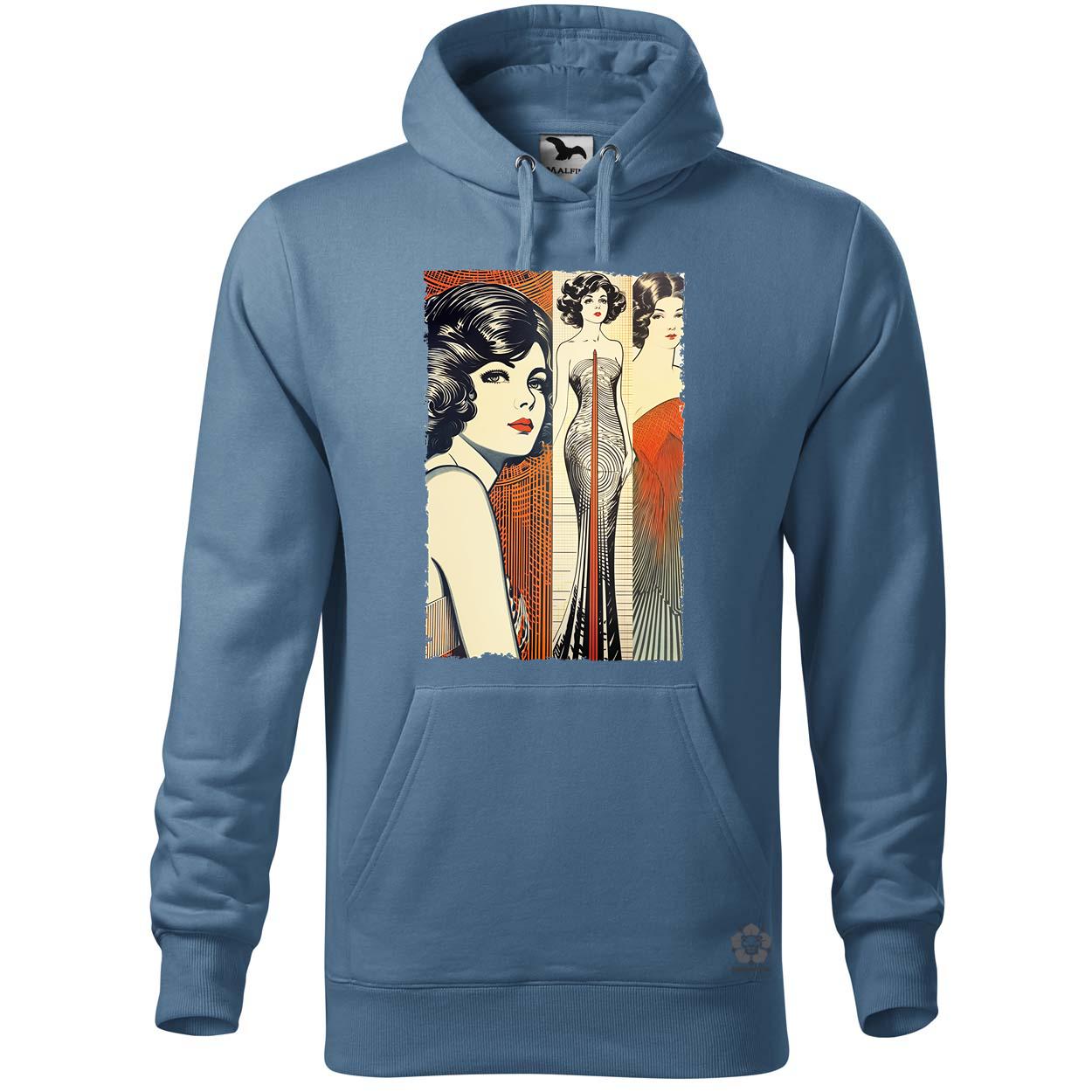 Pop art deco nő egyedi  pulóver 