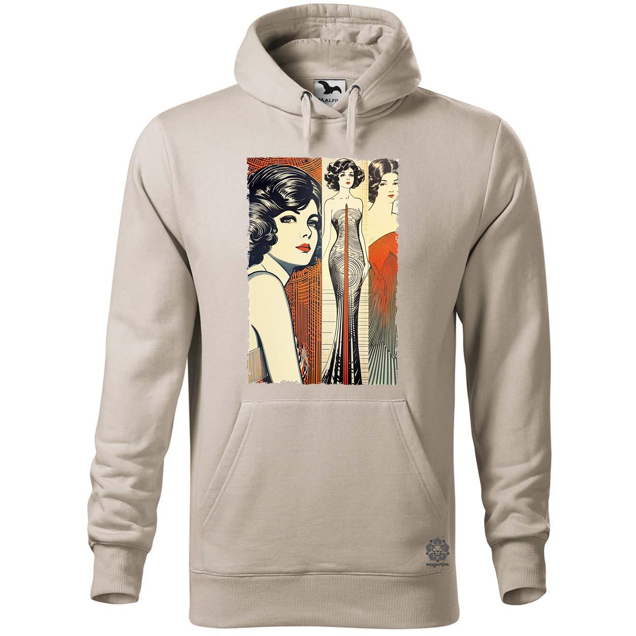 Pop art deco nő egyedi  pulóver 