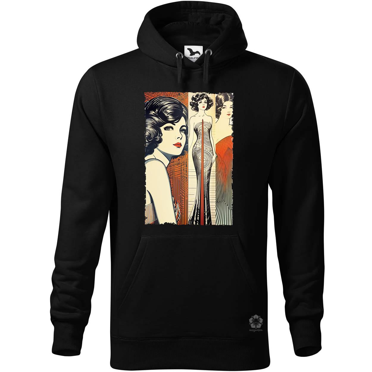 Pop art deco nő egyedi  pulóver 