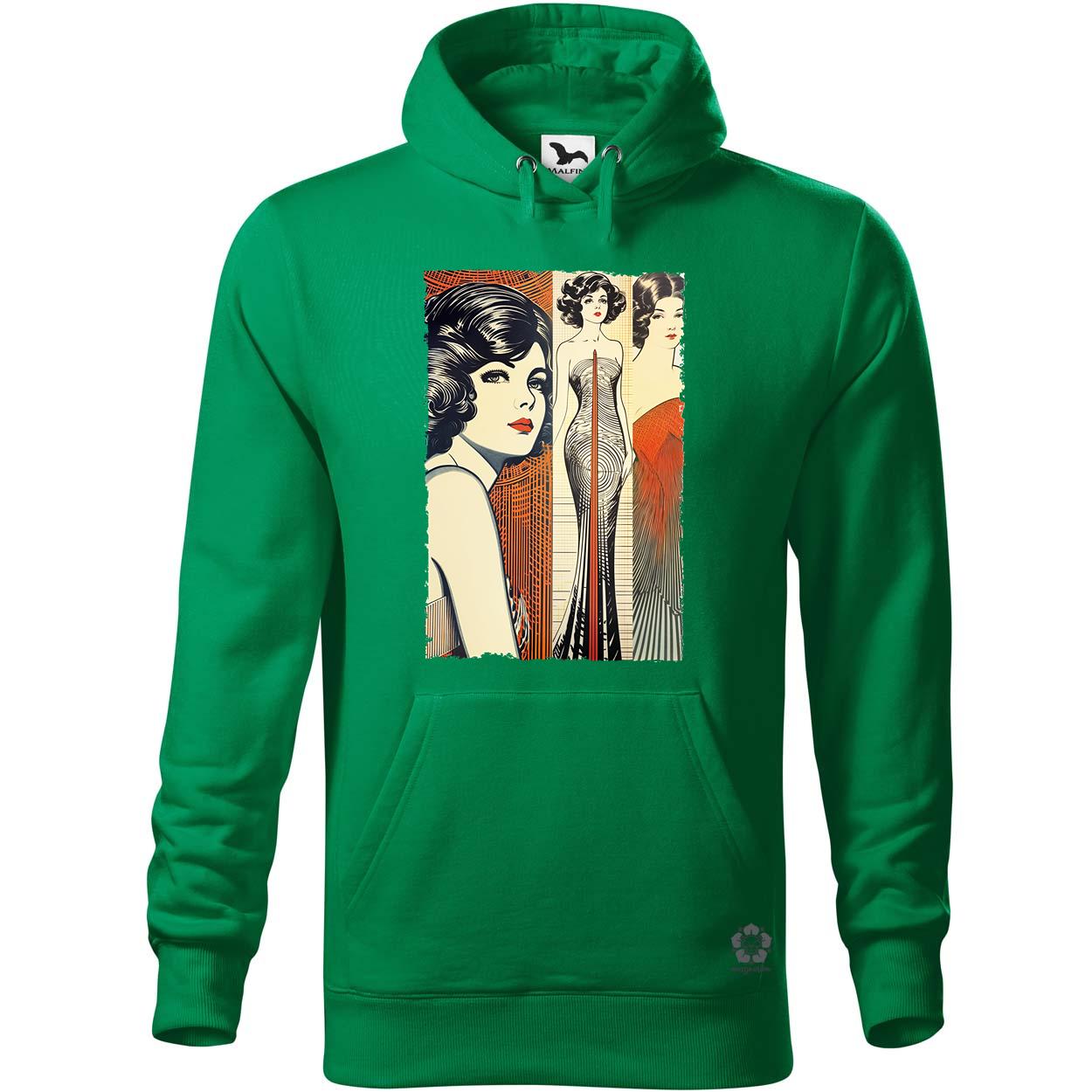 Pop art deco nő egyedi  pulóver 