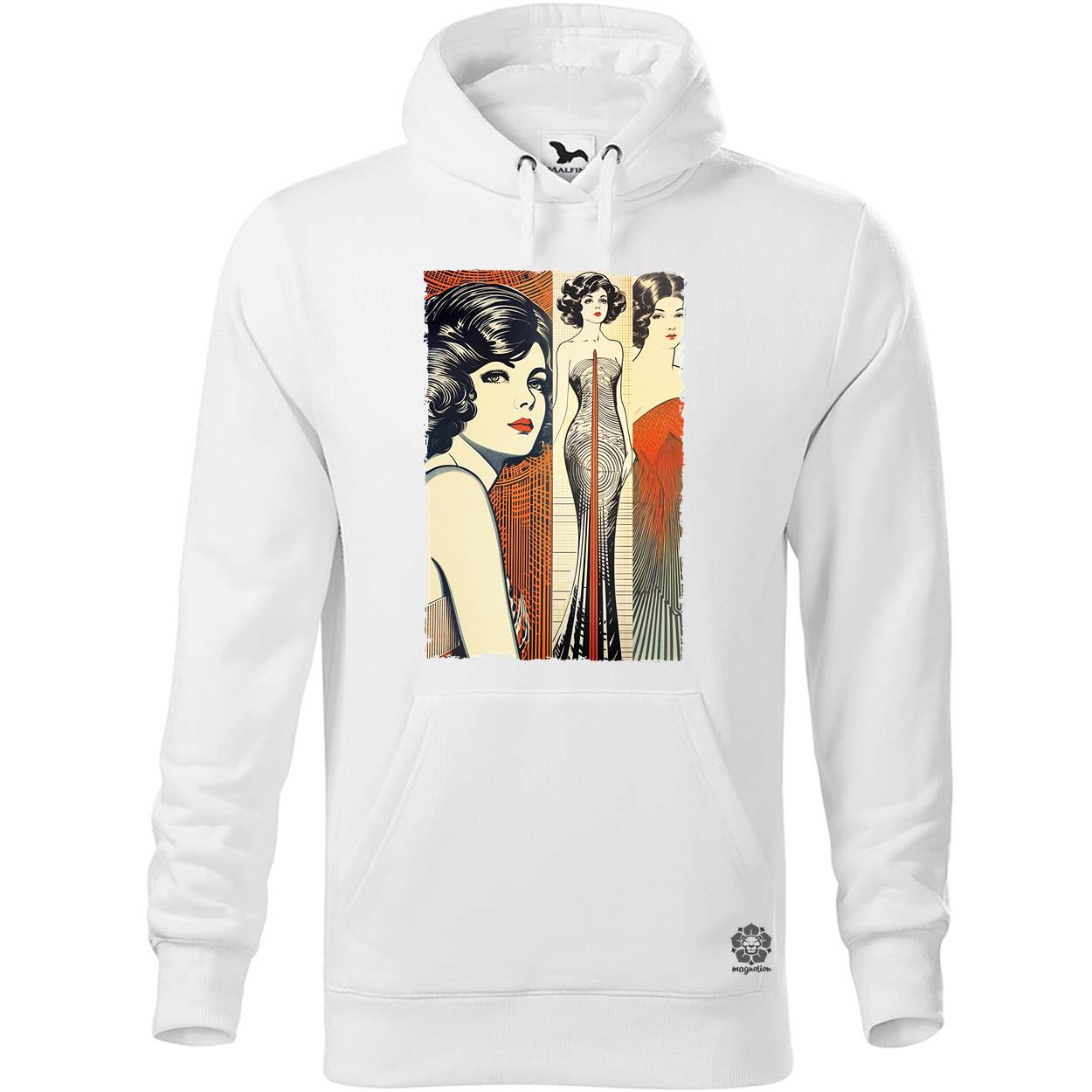 Pop art deco nő egyedi  pulóver 