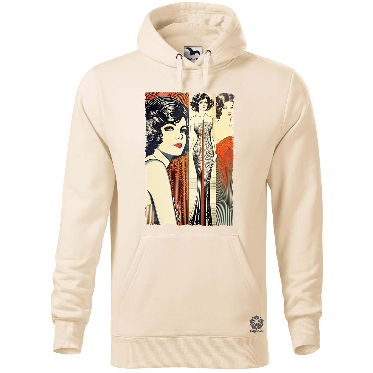Pop art deco nő egyedi  pulóver 