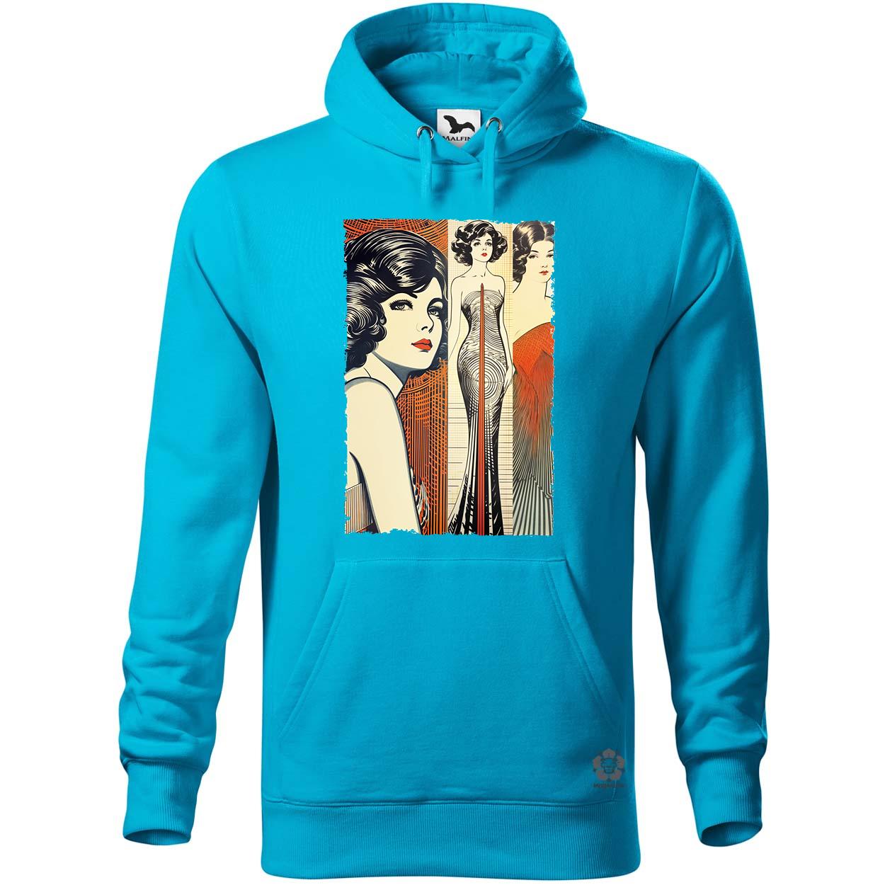 Pop art deco nő egyedi  pulóver 