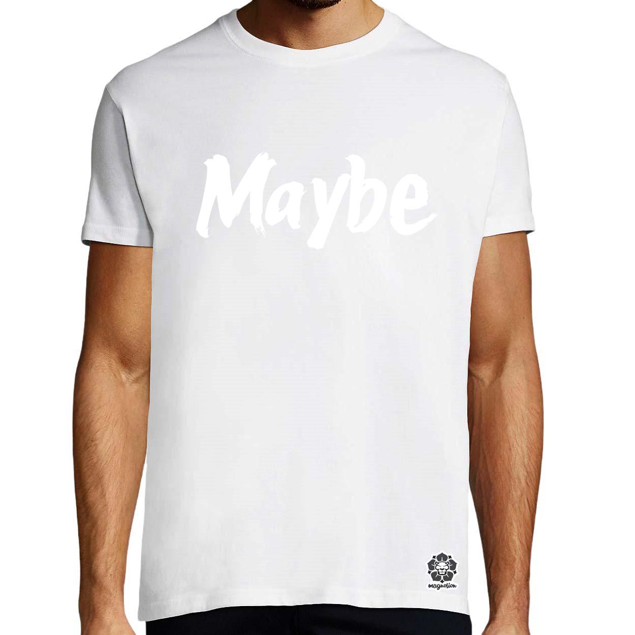 Maybe v12 egyedi póló 