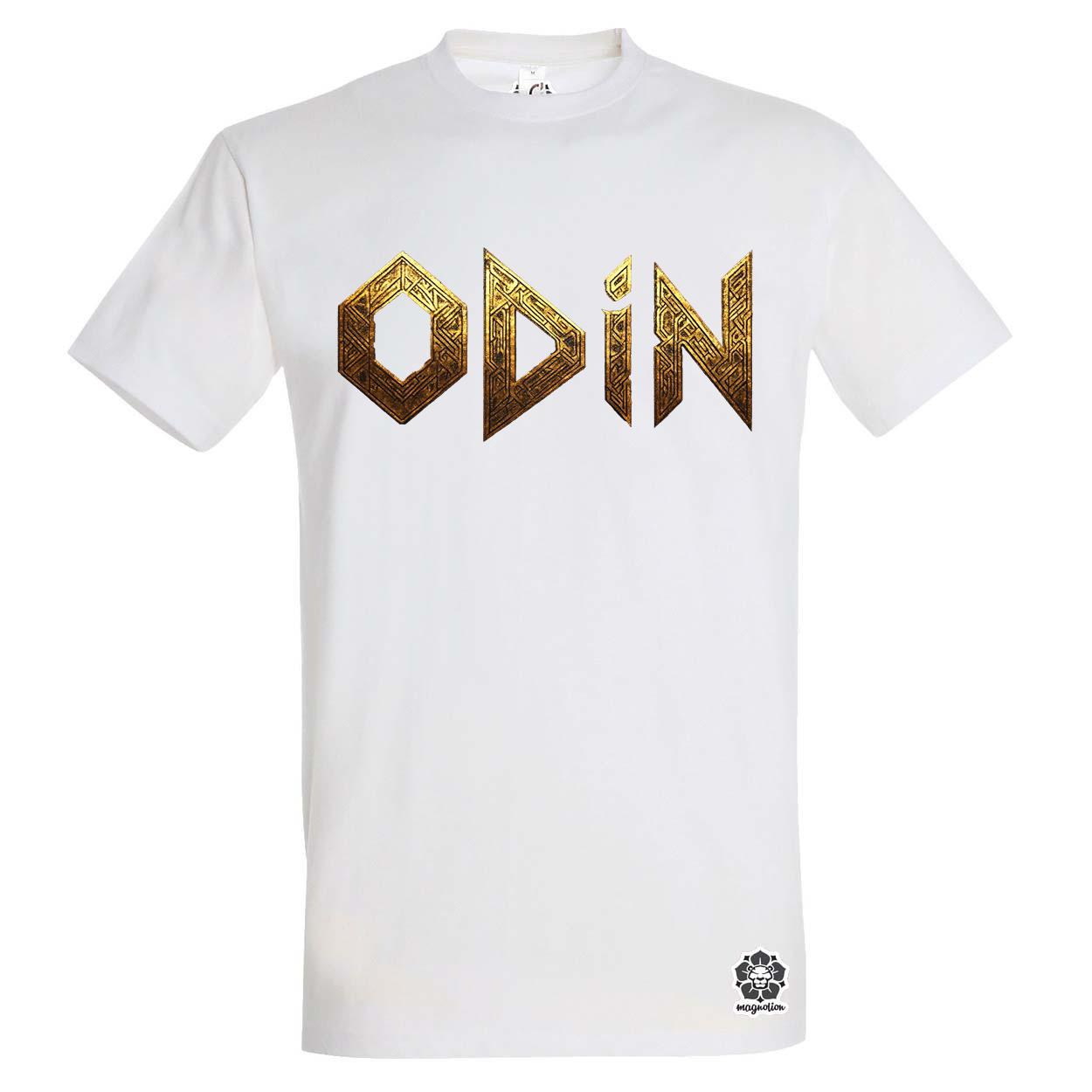 Odin felirat v10 egyedi póló 