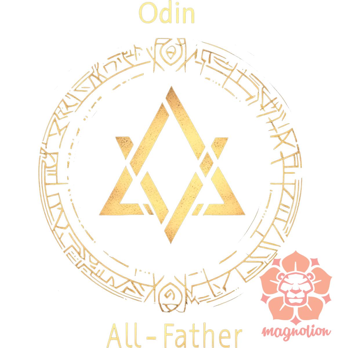Odin felirat v16 egyedi póló 