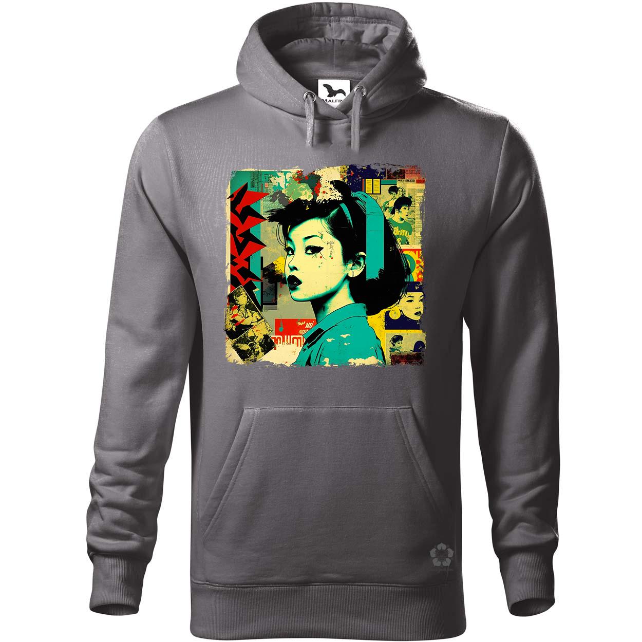 Pop art kollázs v1 egyedi  pulóver 