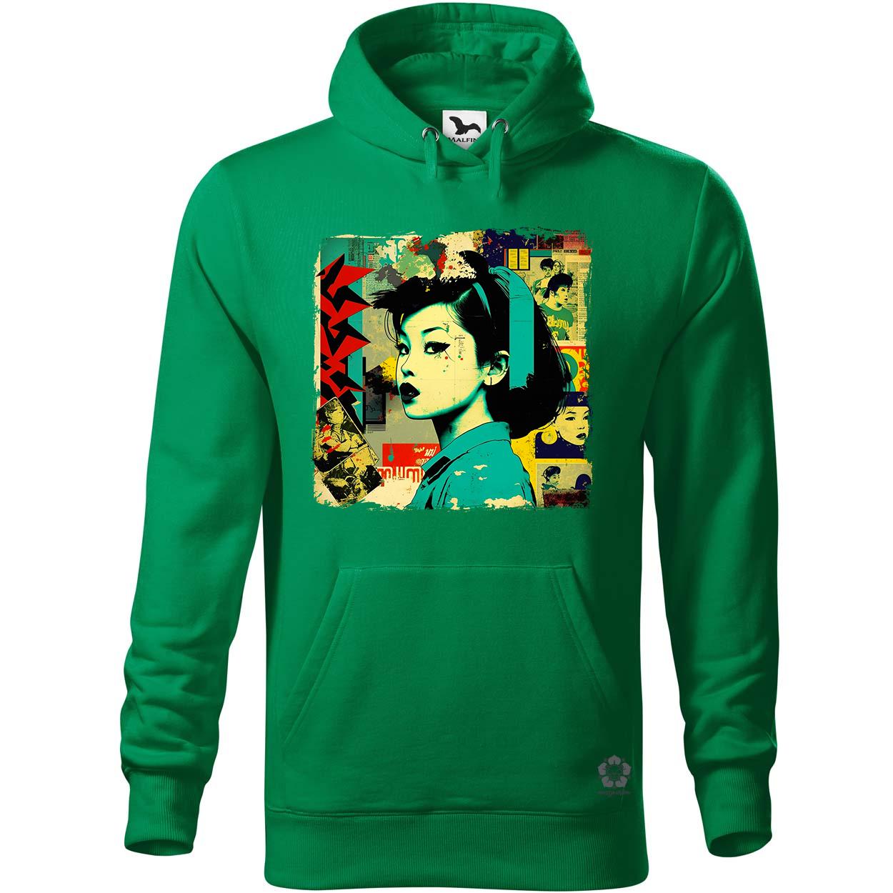 Pop art kollázs v1 egyedi  pulóver 