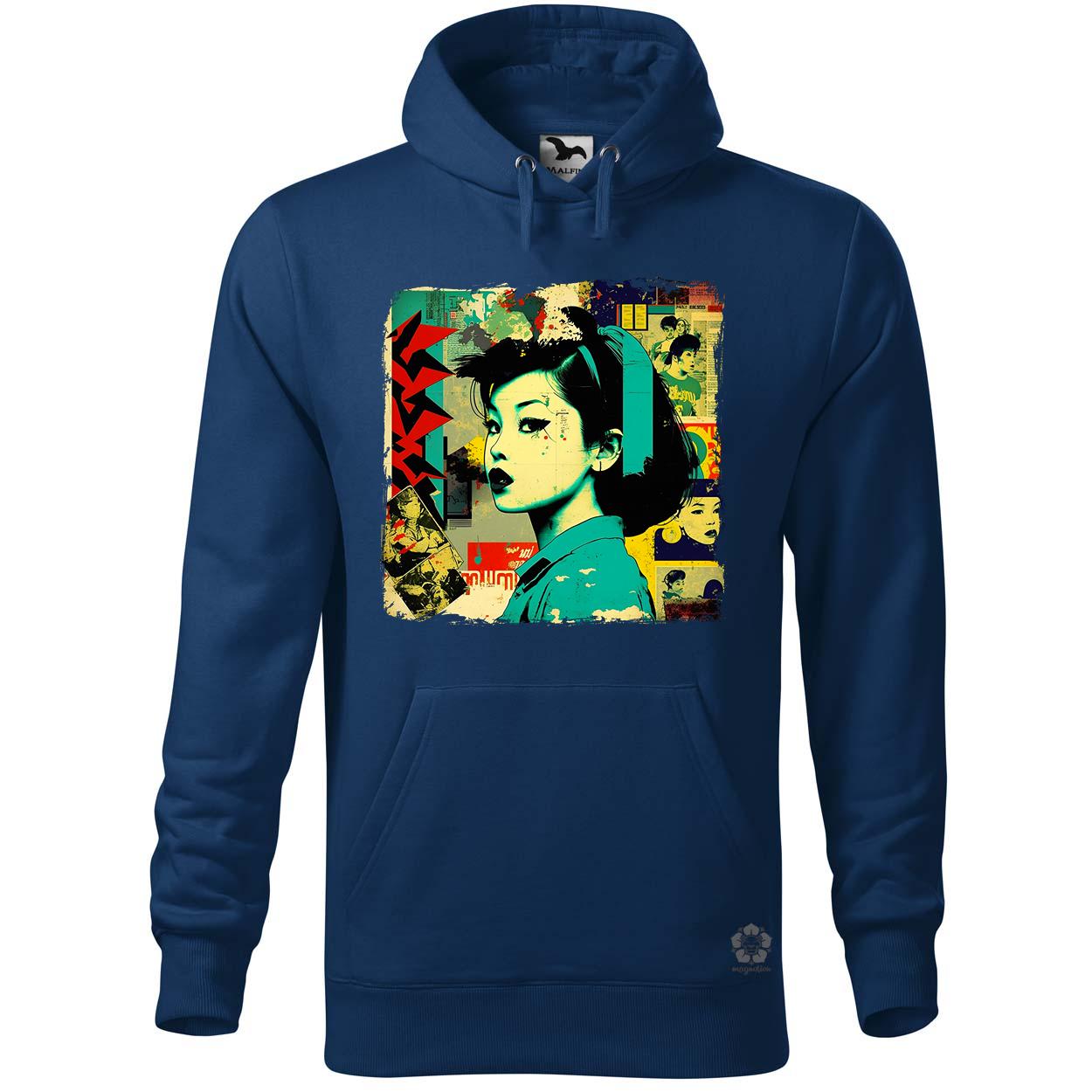 Pop art kollázs v1 egyedi  pulóver 