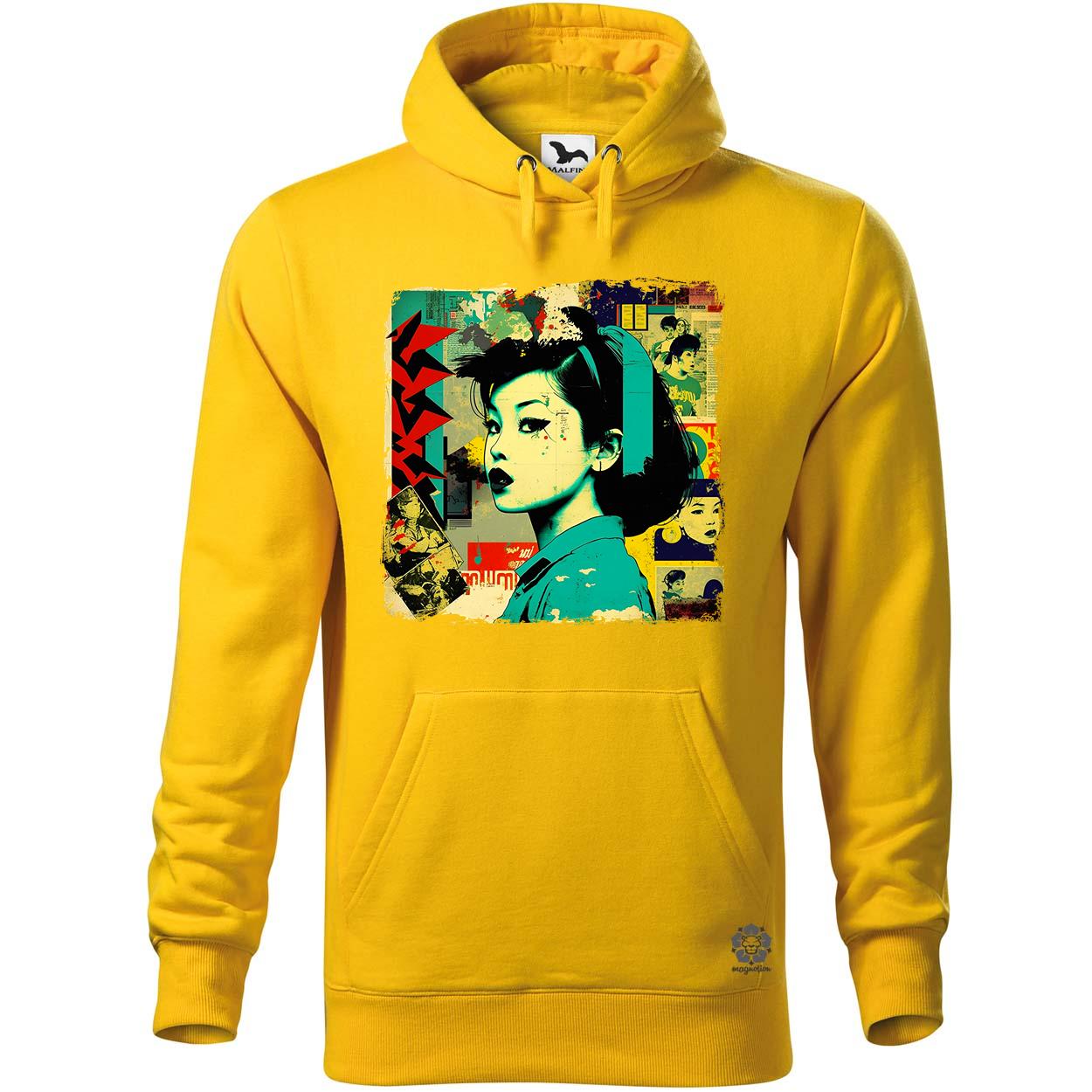Pop art kollázs v1 egyedi  pulóver 