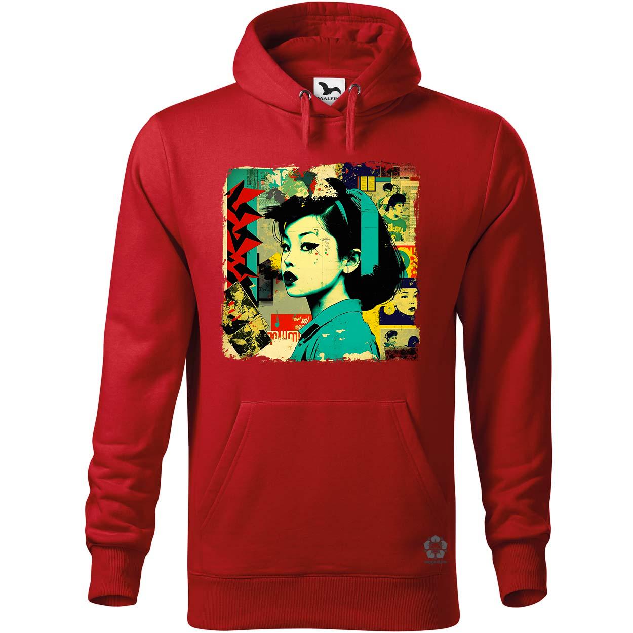 Pop art kollázs v1 egyedi  pulóver 