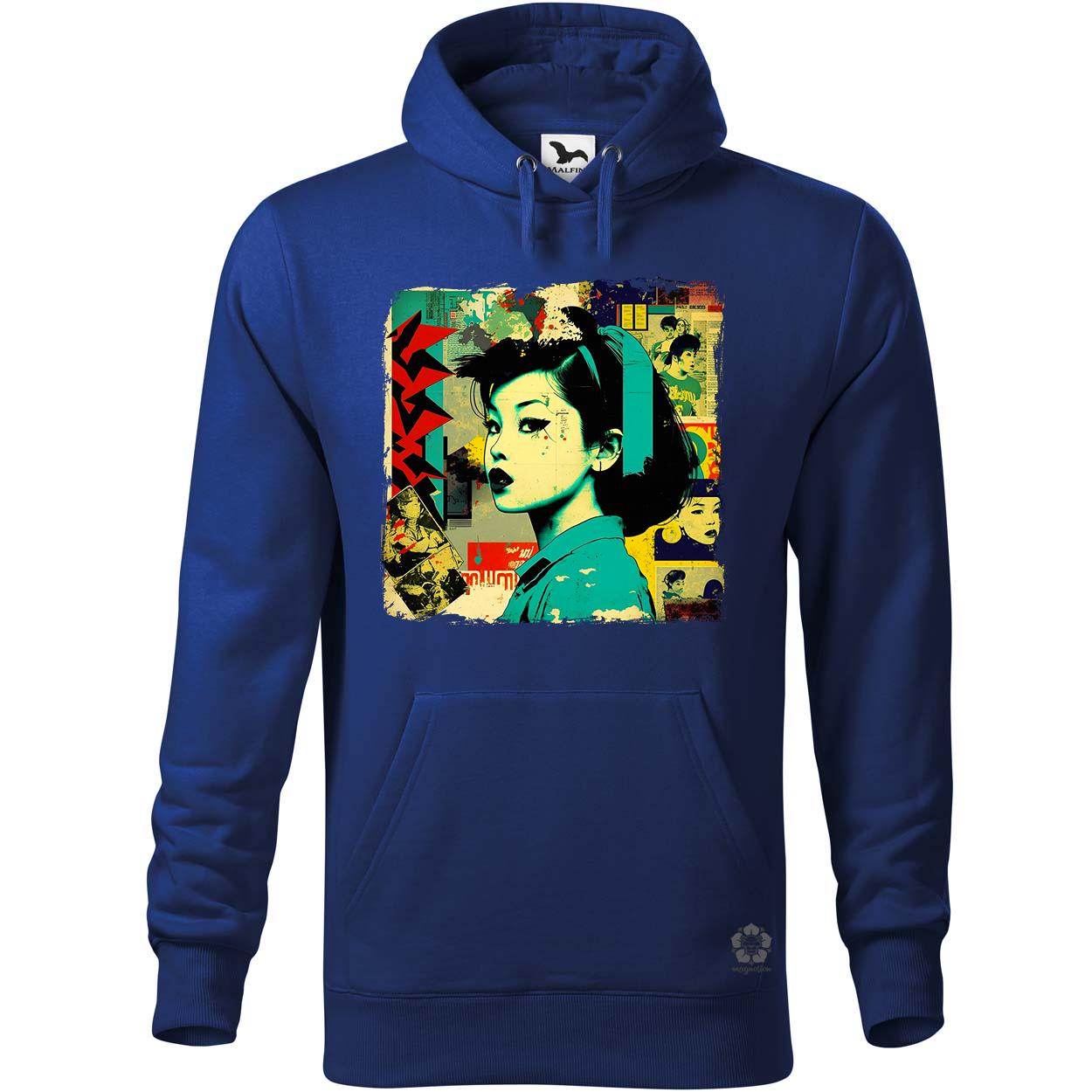 Pop art kollázs v1 egyedi  pulóver 