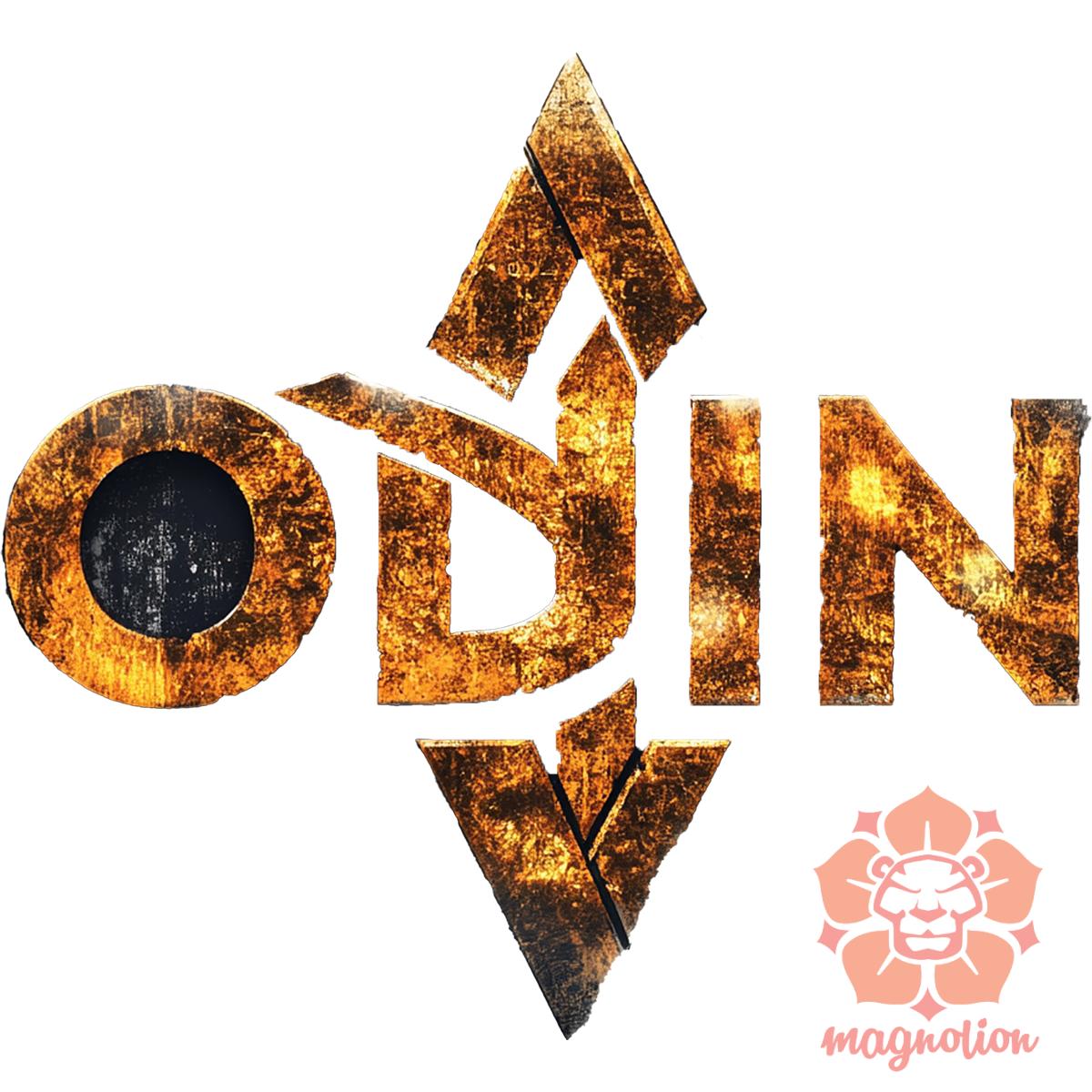 Odin felirat v45 egyedi póló 