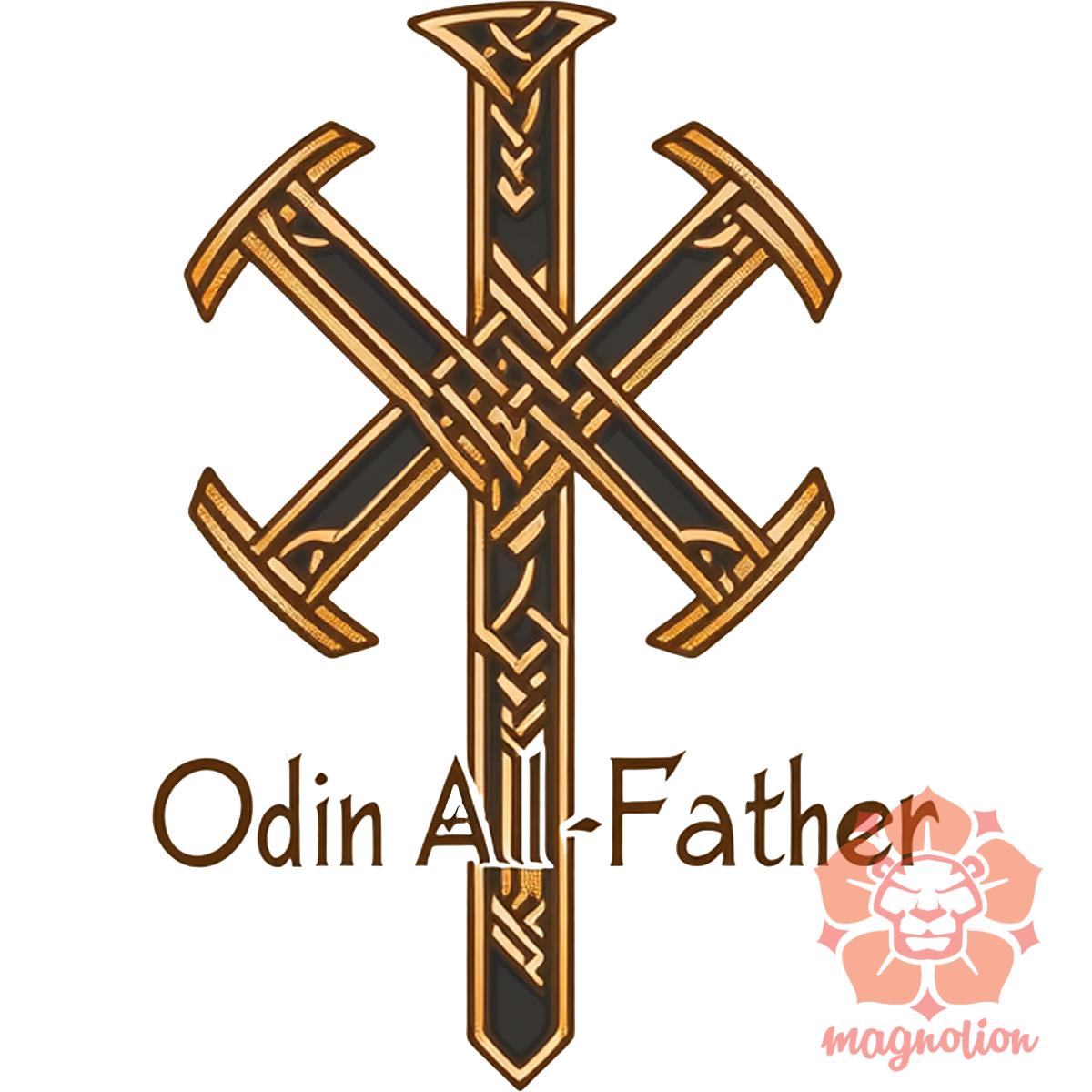 Odin felirat v46 egyedi póló 