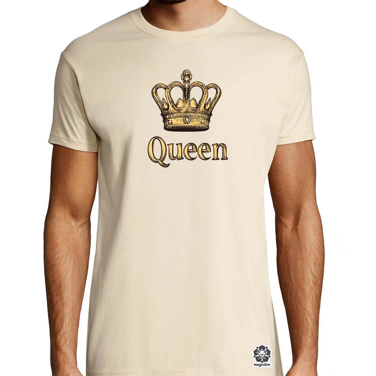 Queen v8 egyedi póló 