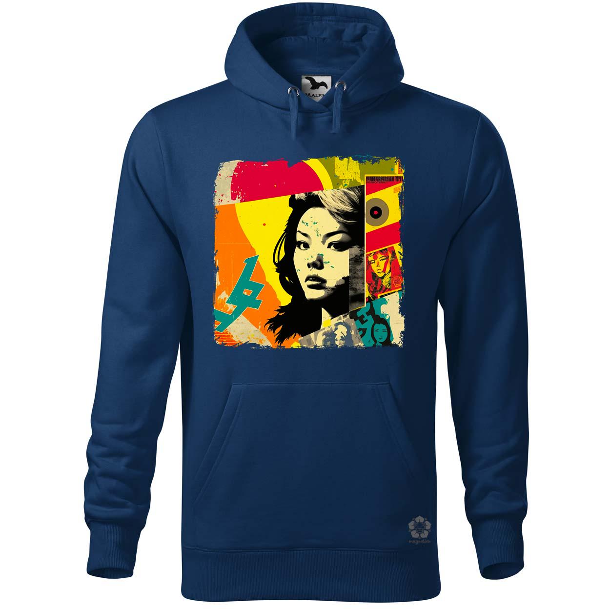 Pop art kollázs v4 egyedi  pulóver 