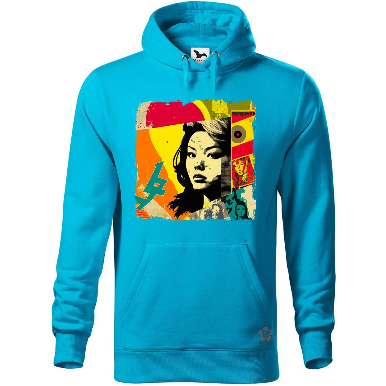 Pop art kollázs v4 egyedi  pulóver 