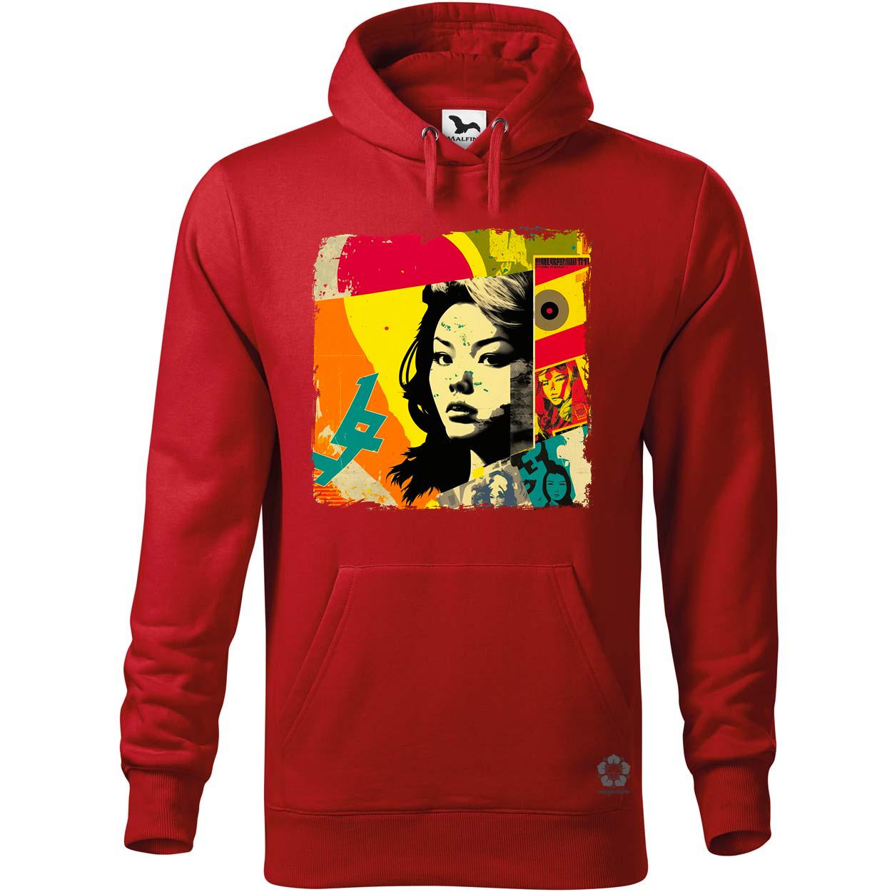 Pop art kollázs v4 egyedi  pulóver 