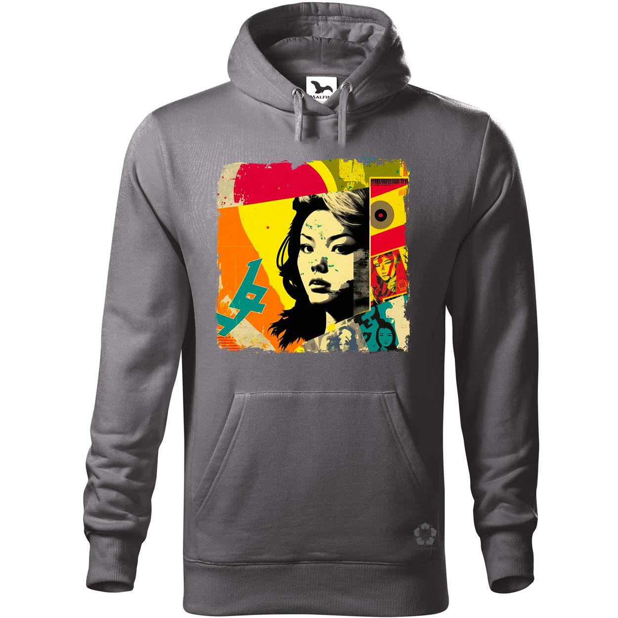 Pop art kollázs v4 egyedi  pulóver 