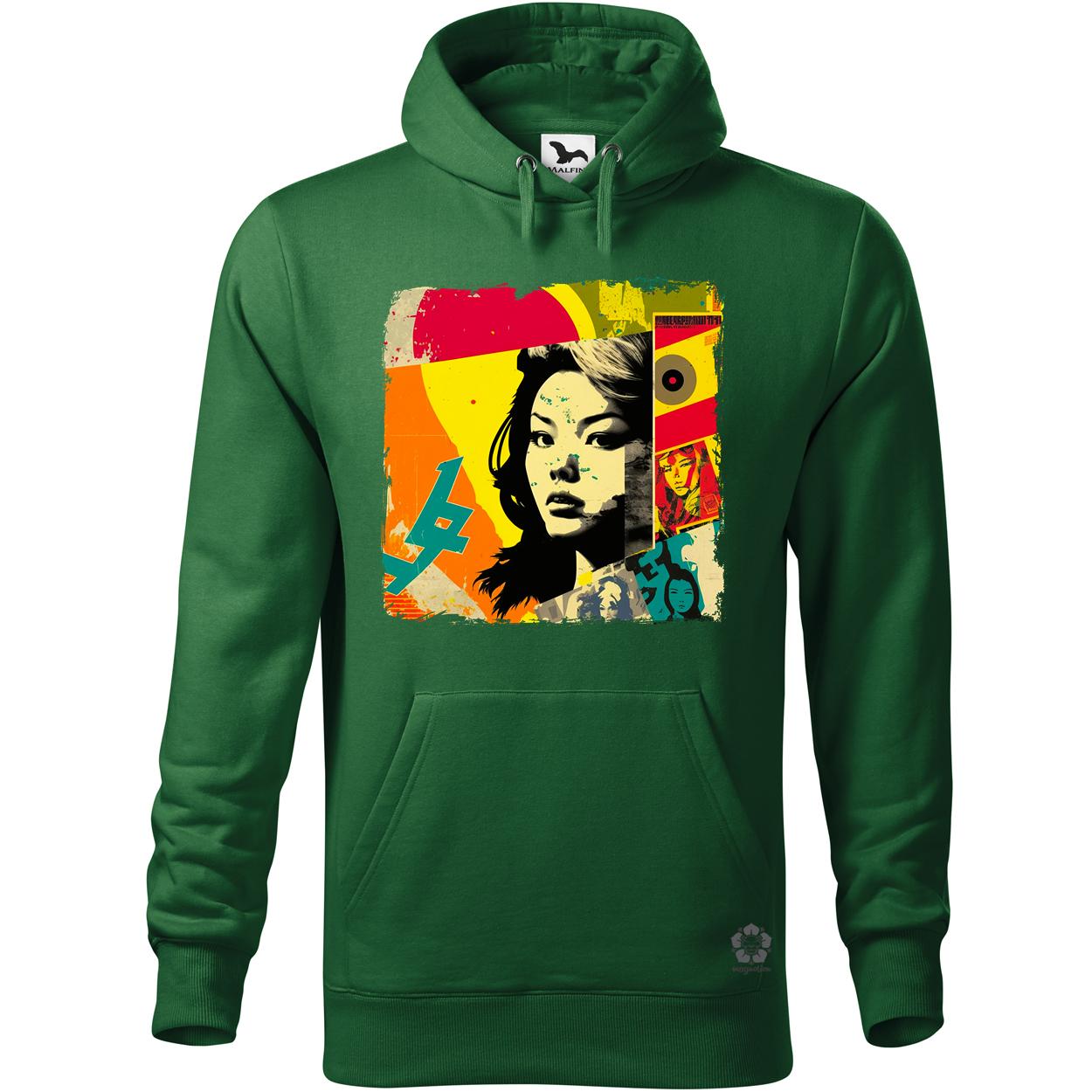 Pop art kollázs v4 egyedi  pulóver 