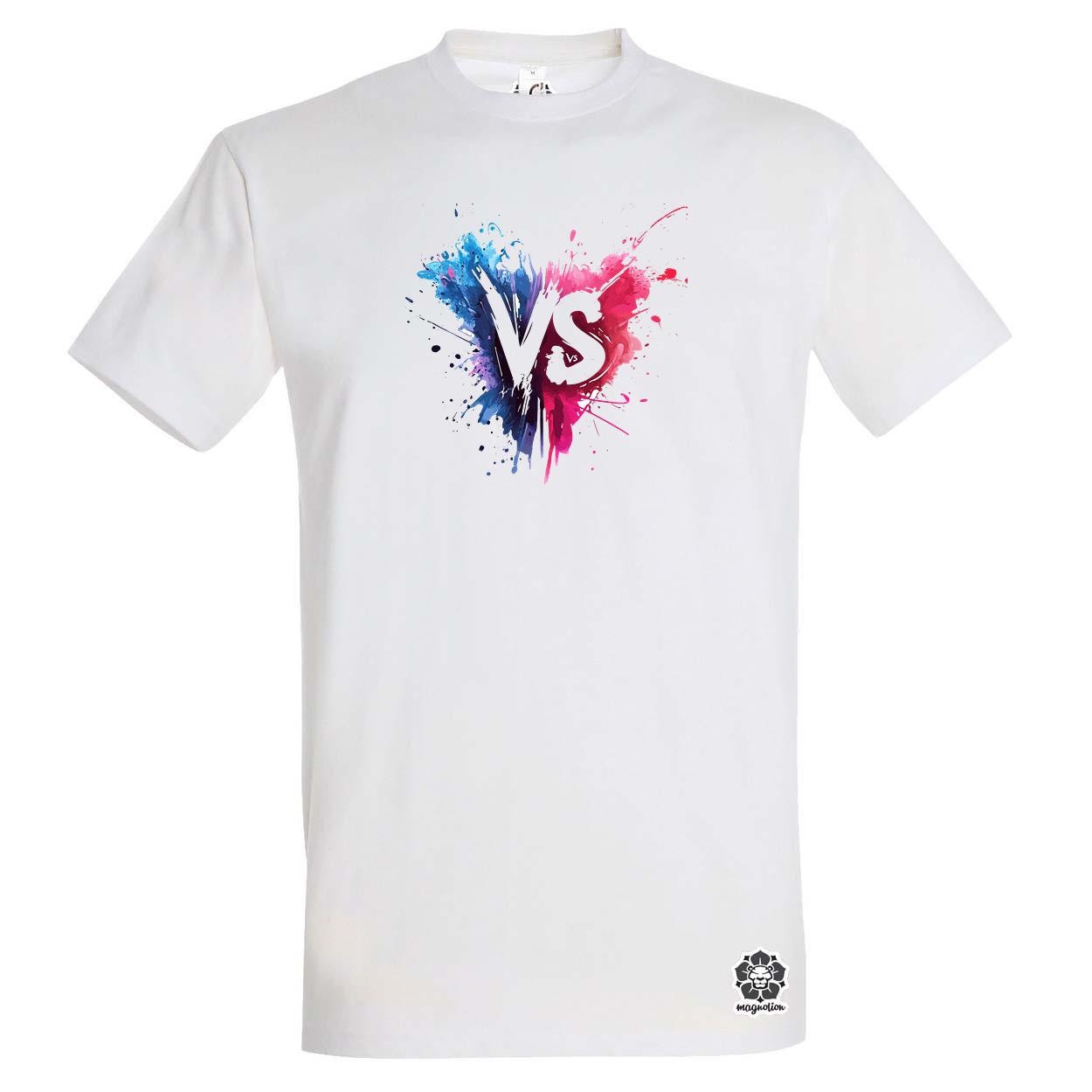 VS felirat v1 egyedi póló 