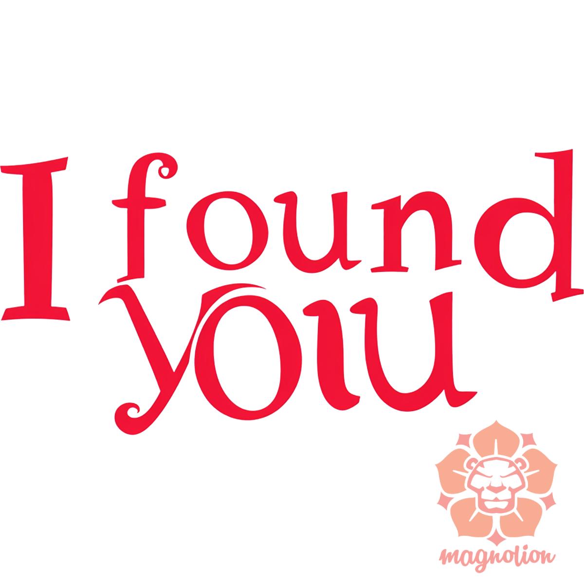 I find U v14 egyedi póló 
