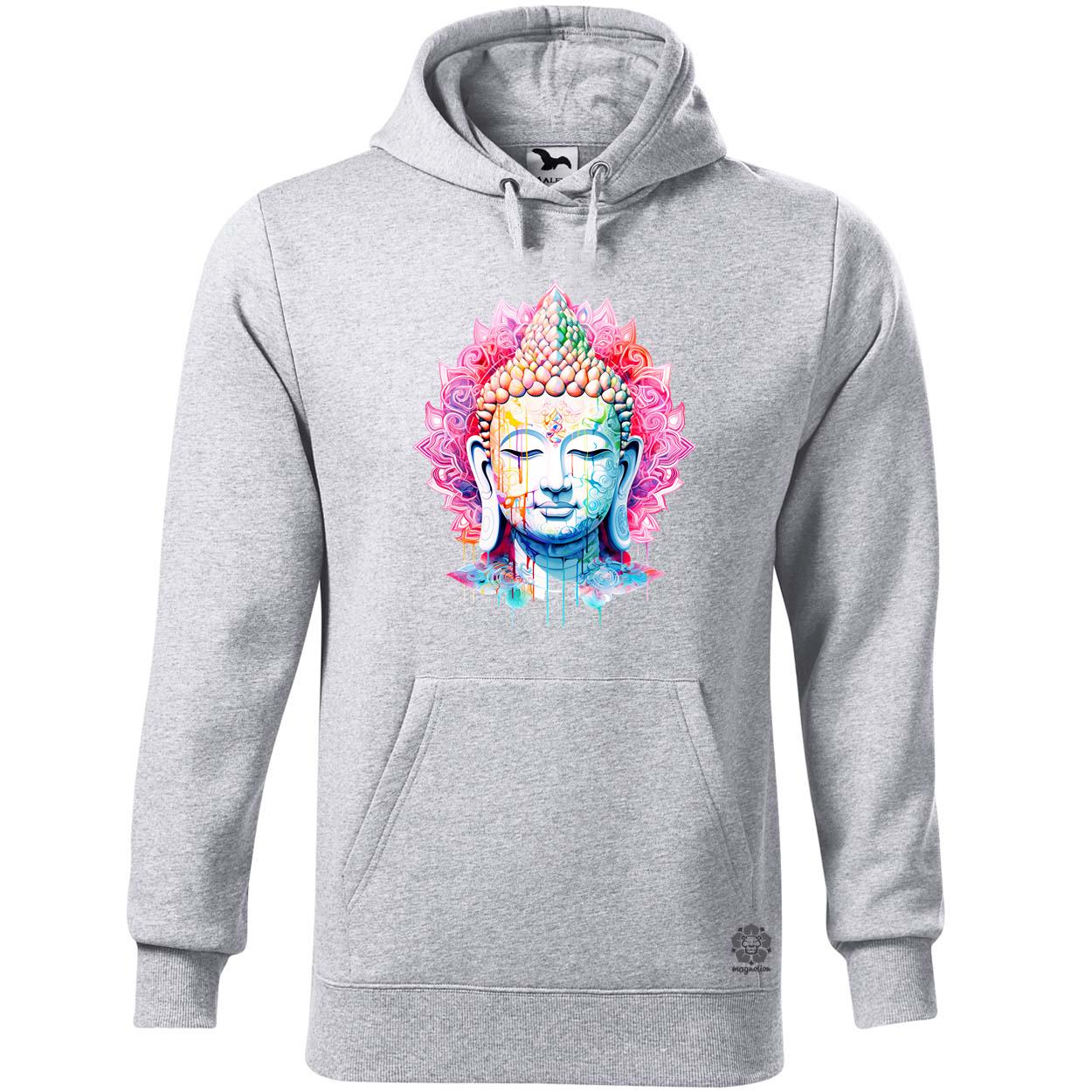 Pszichedelikus Buddha v11 egyedi  pulóver 