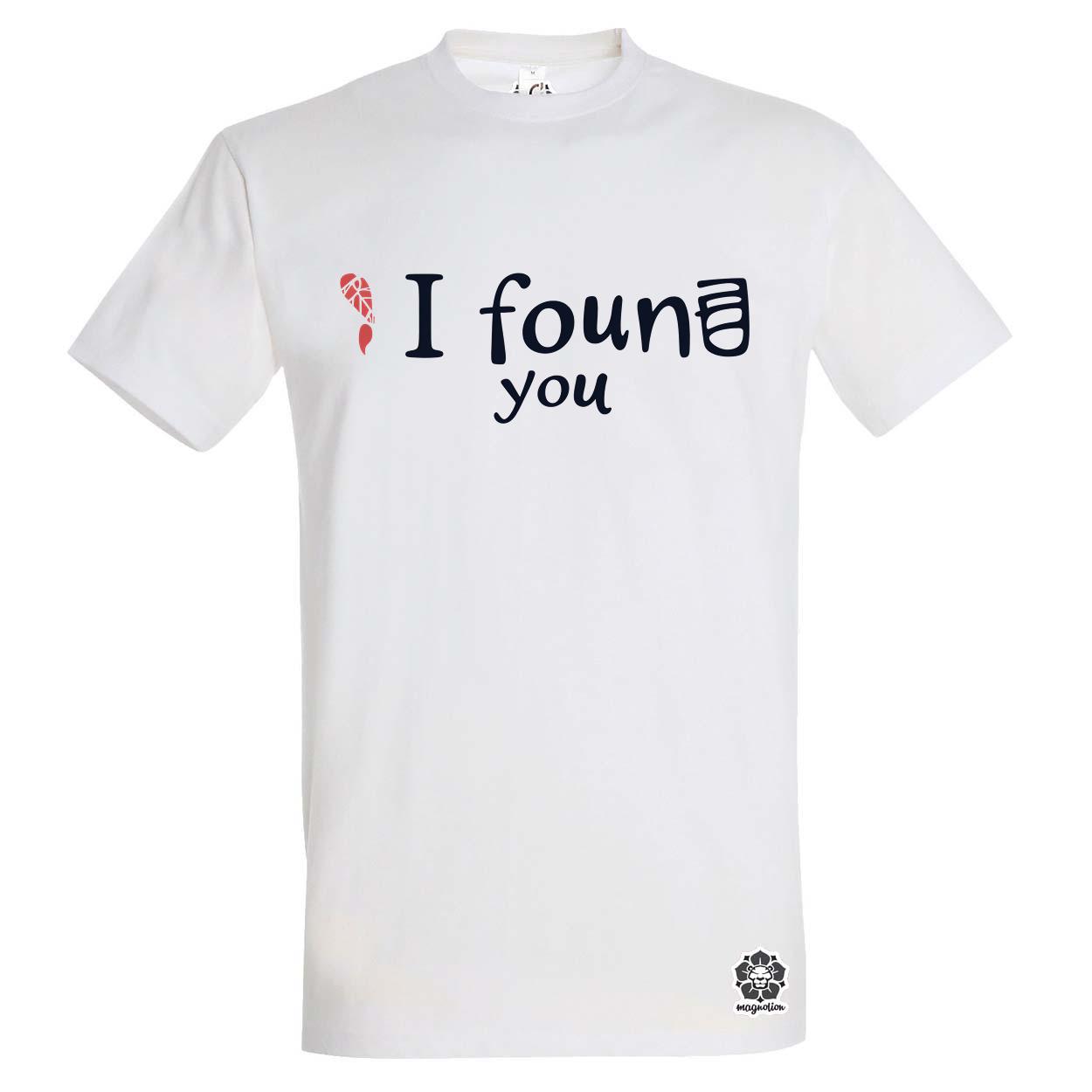 I find U v1 egyedi póló 