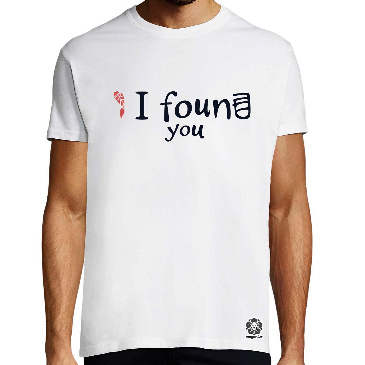 I find U v1 egyedi póló 