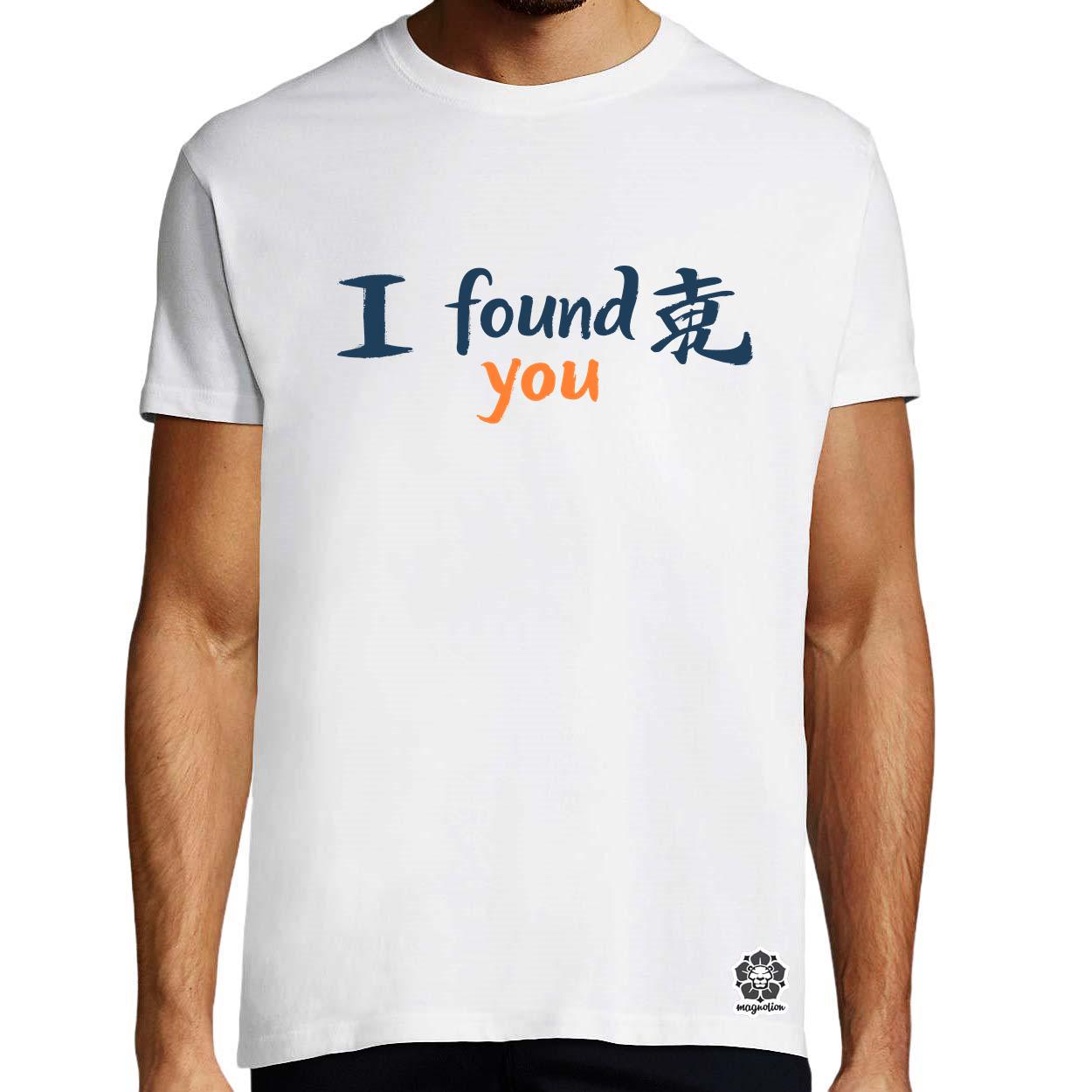I find U v9 egyedi póló 