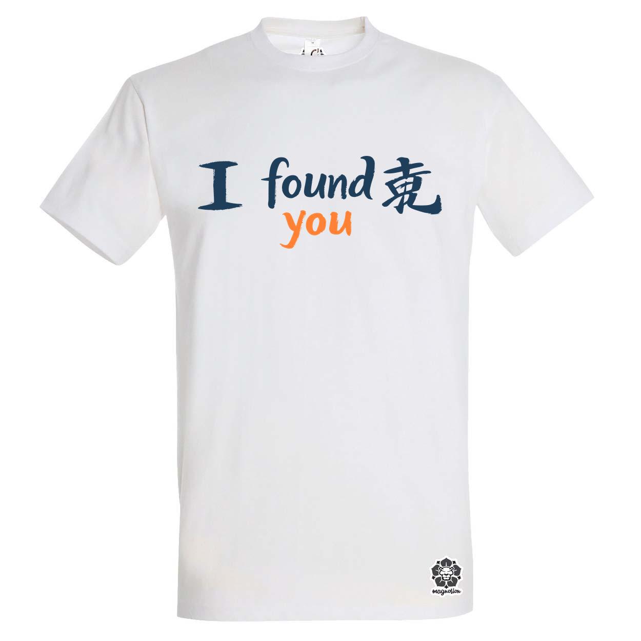I find U v9 egyedi póló 