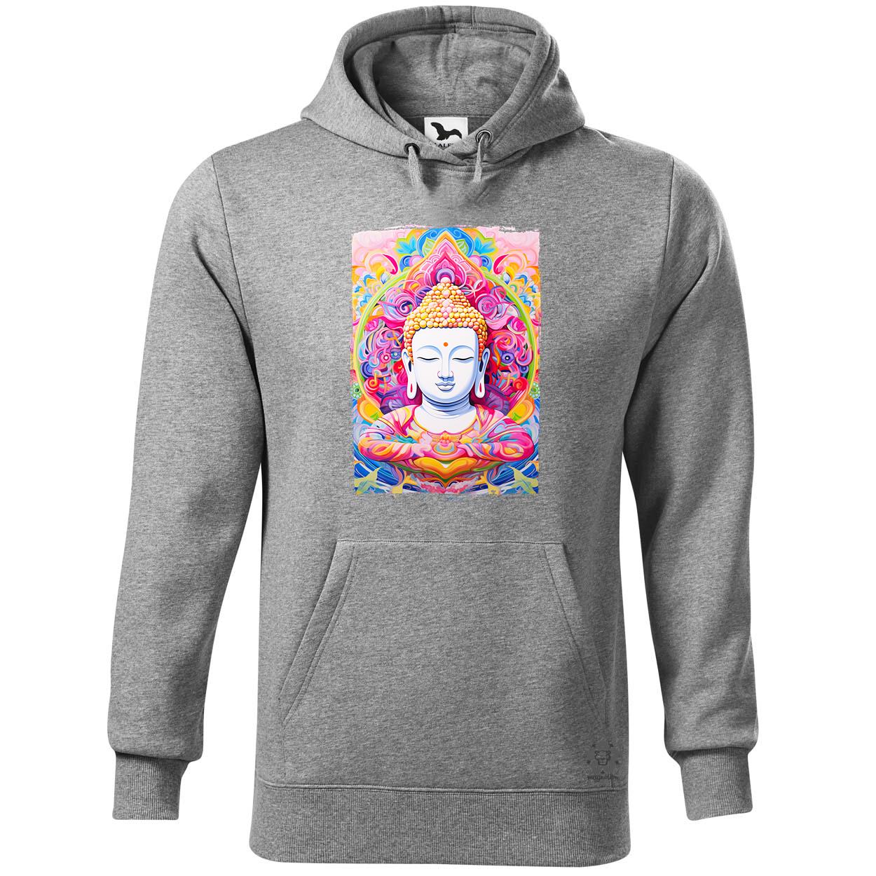 Pszichedelikus Buddha v12 egyedi  pulóver 